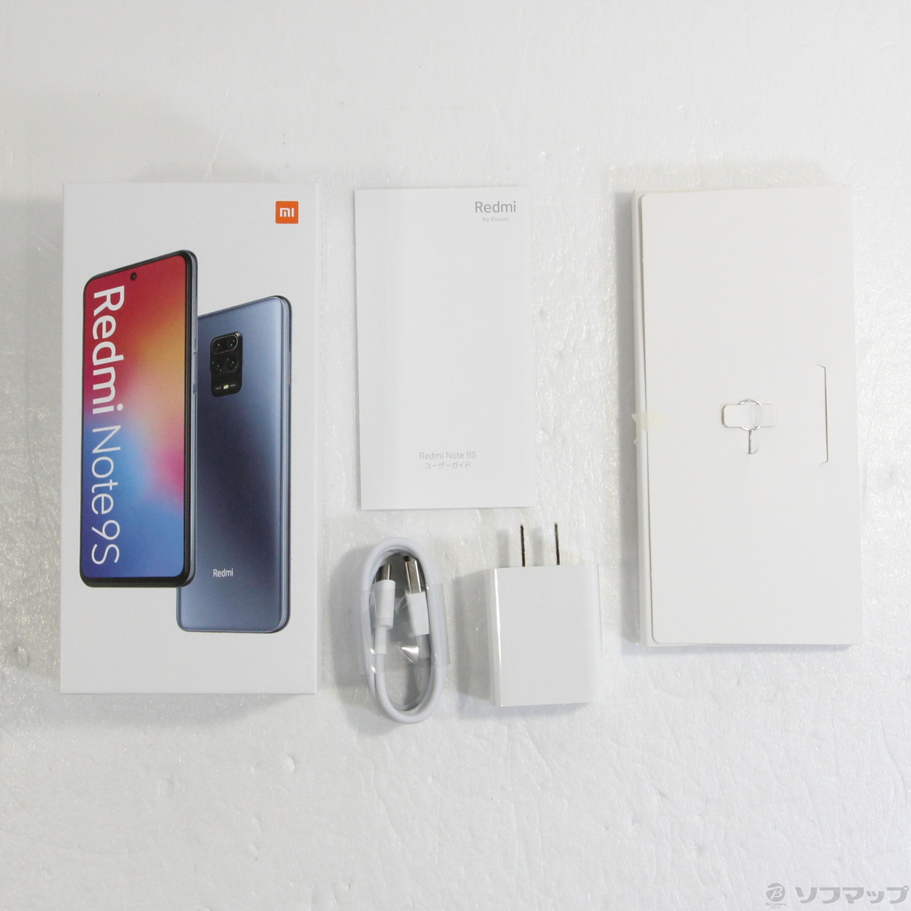 ​【美品】Redmi Note 9S 64GB ブルー SIMフリー ムスビー｜新品同様 Xiaomi Redmi Note 9S オーロラブルー 国内版SIM