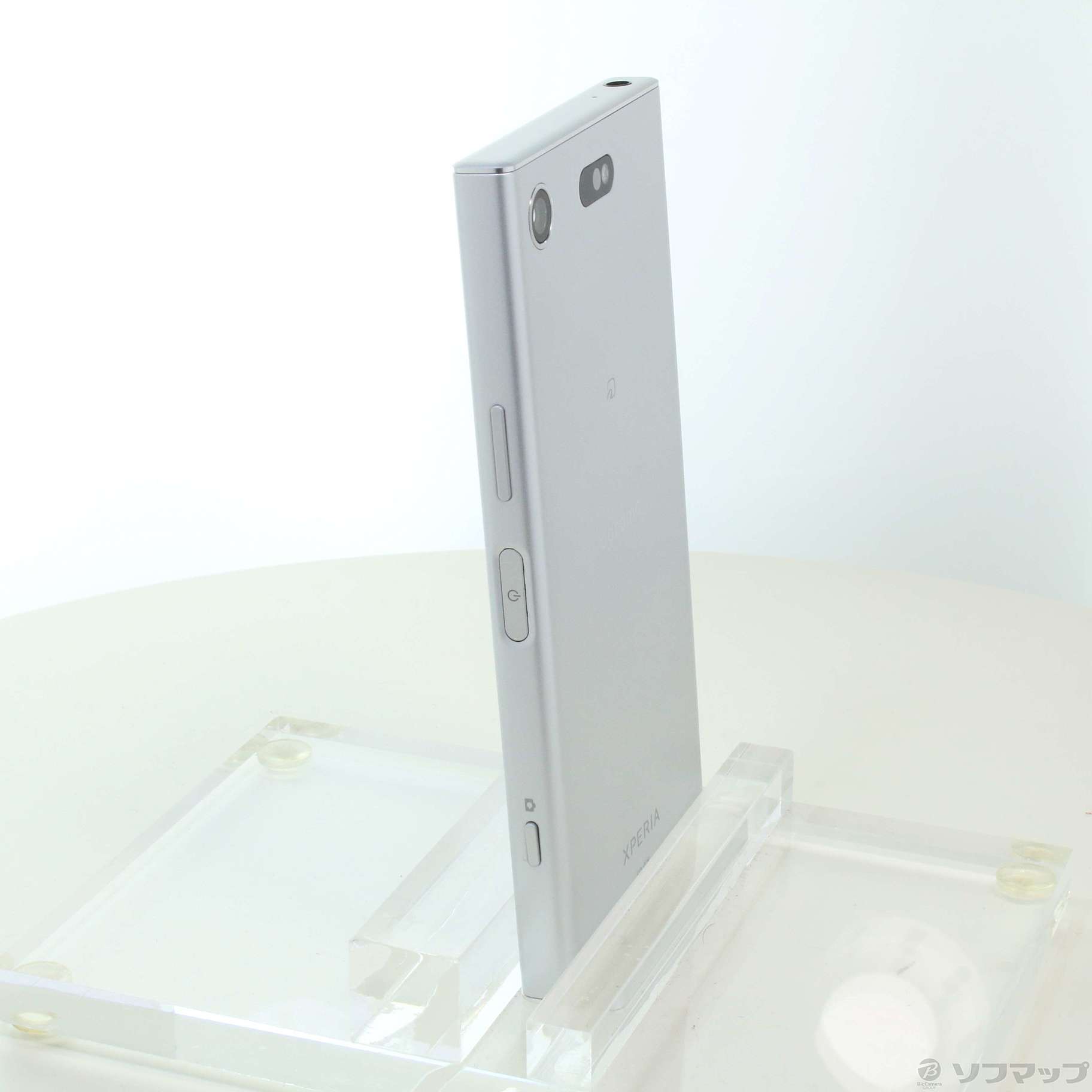 中古】Xperia XZ1 Compact 32GB ホワイトシルバー SO-02K docomoロック