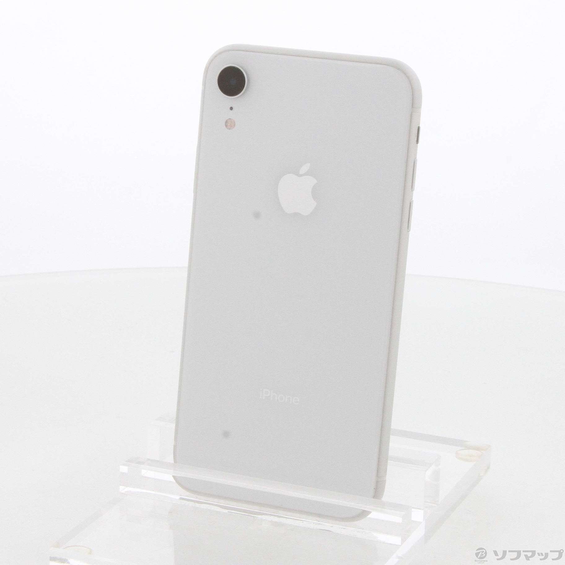 中古】iPhoneXR 64GB ホワイト MT032J／A SIMフリー [2133047799182