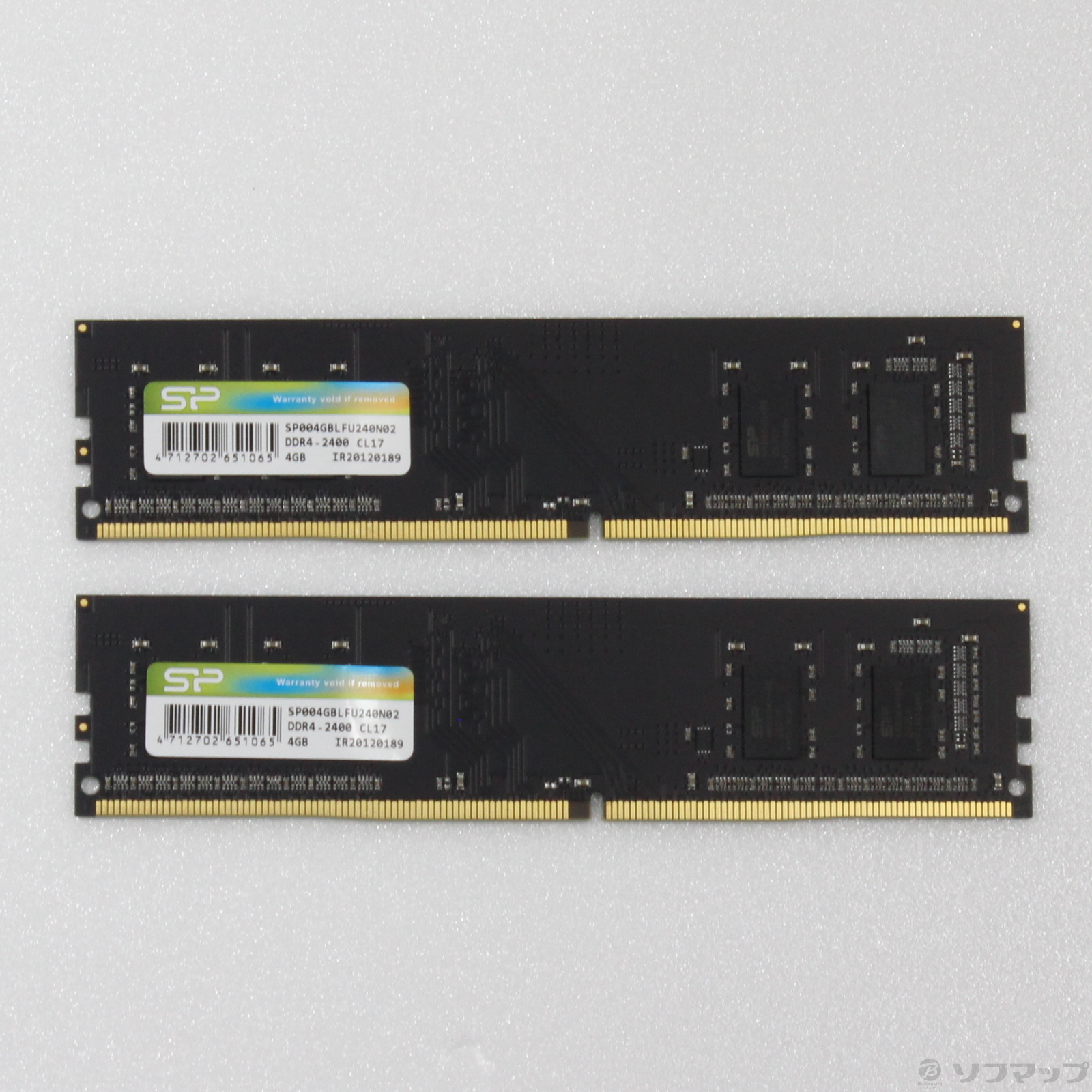 288P DDR4 PC4-19200 DDR4-2400 8GB 4GB×2枚組