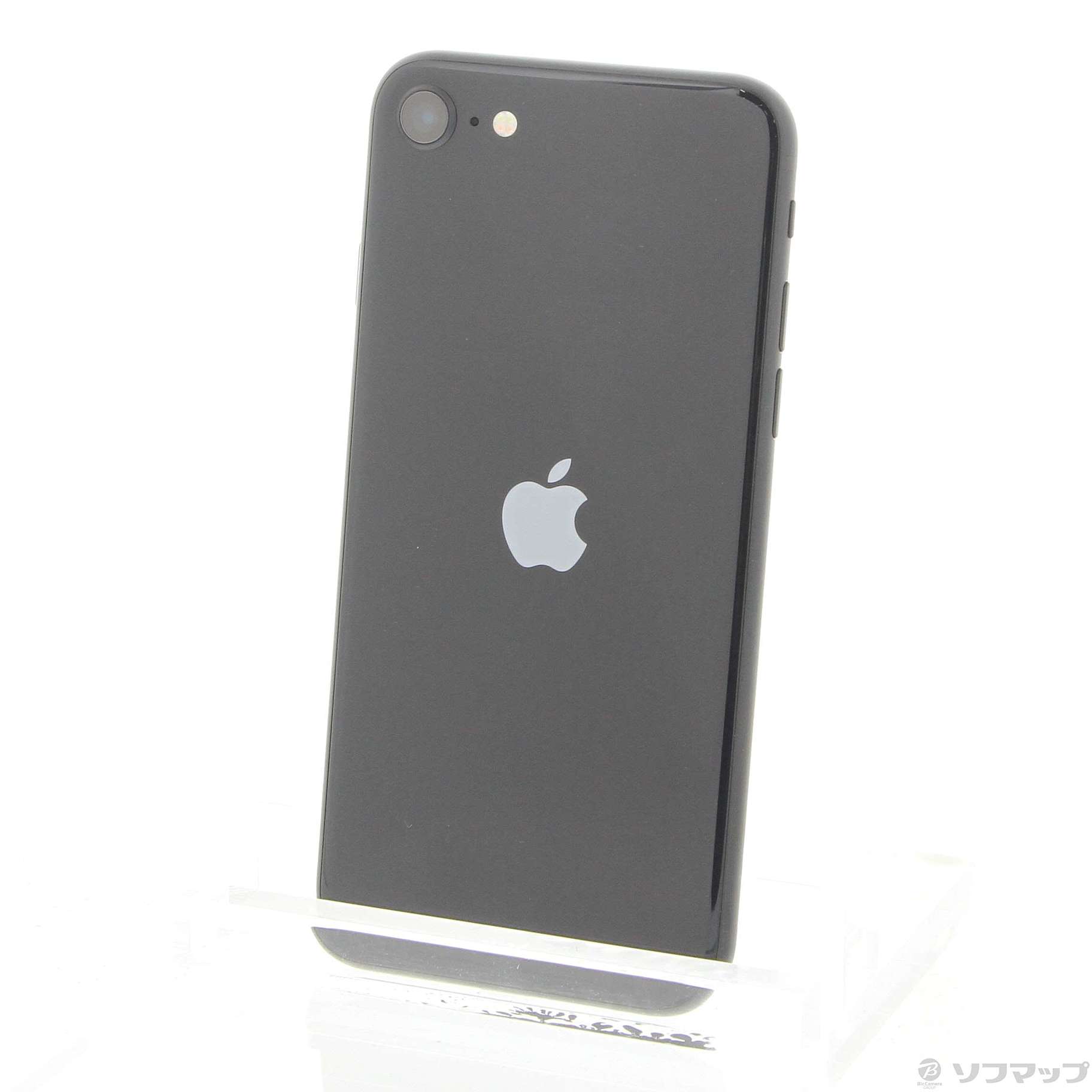 中古】iPhone SE 第3世代 128GB ミッドナイト MMYF3J／A SIMフリー