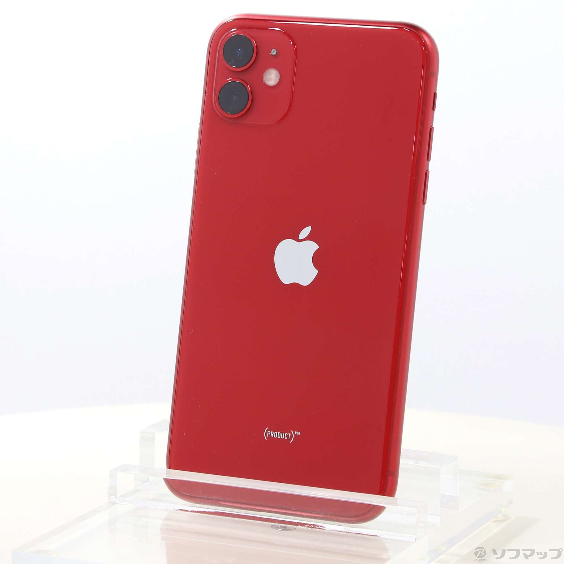 中古】iPhone11 128GB プロダクトレッド MWM32J／A SIMフリー