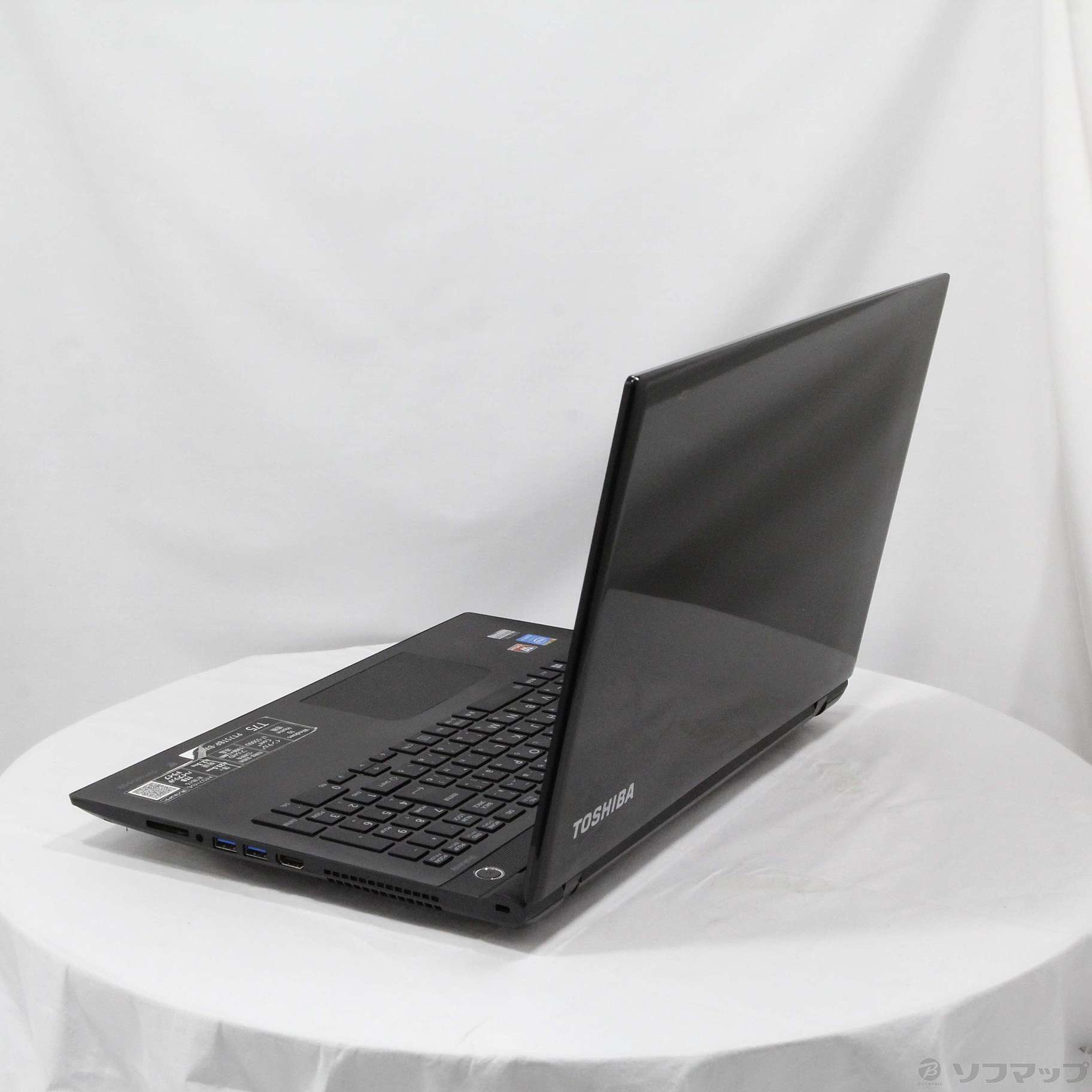 中古】dynabook T75／TB PT75TBP-BWA プレシャスブラック 〔Windows 10  