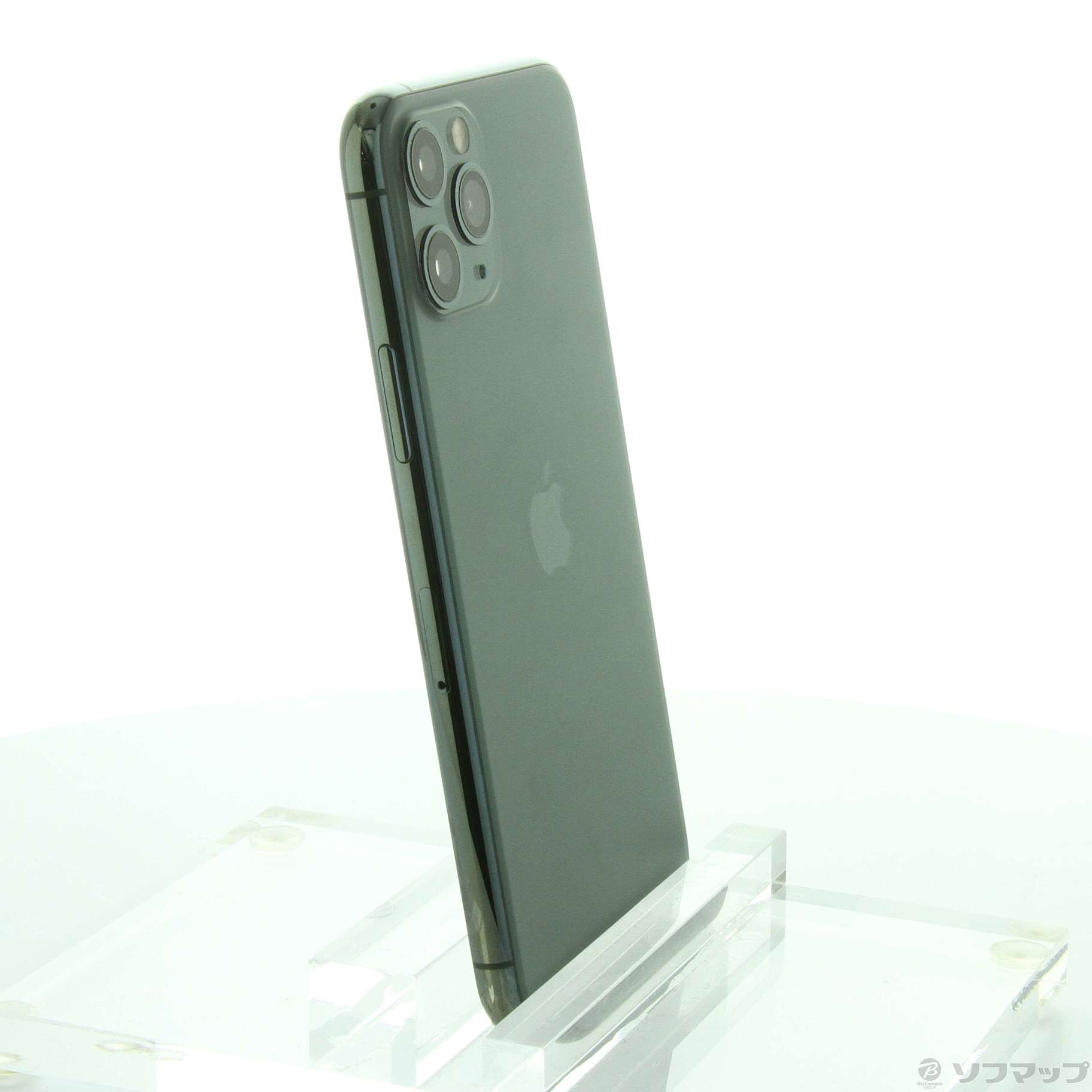 中古】iPhone11 Pro 512GB ミッドナイトグリーン MWCG2J／A SIMフリー