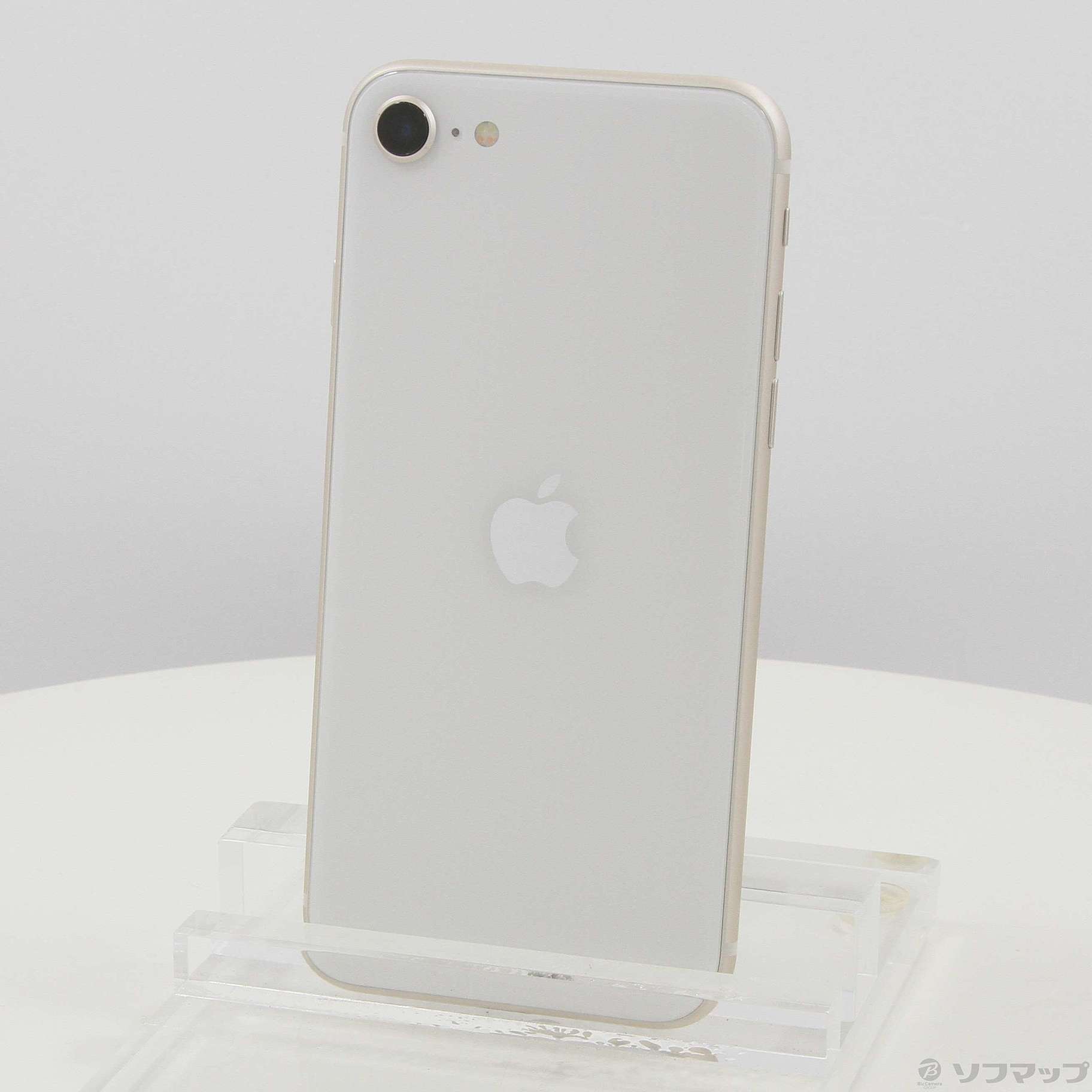 中古】iPhone SE 第3世代 64GB スターライト MMYD3J／A SIMフリー