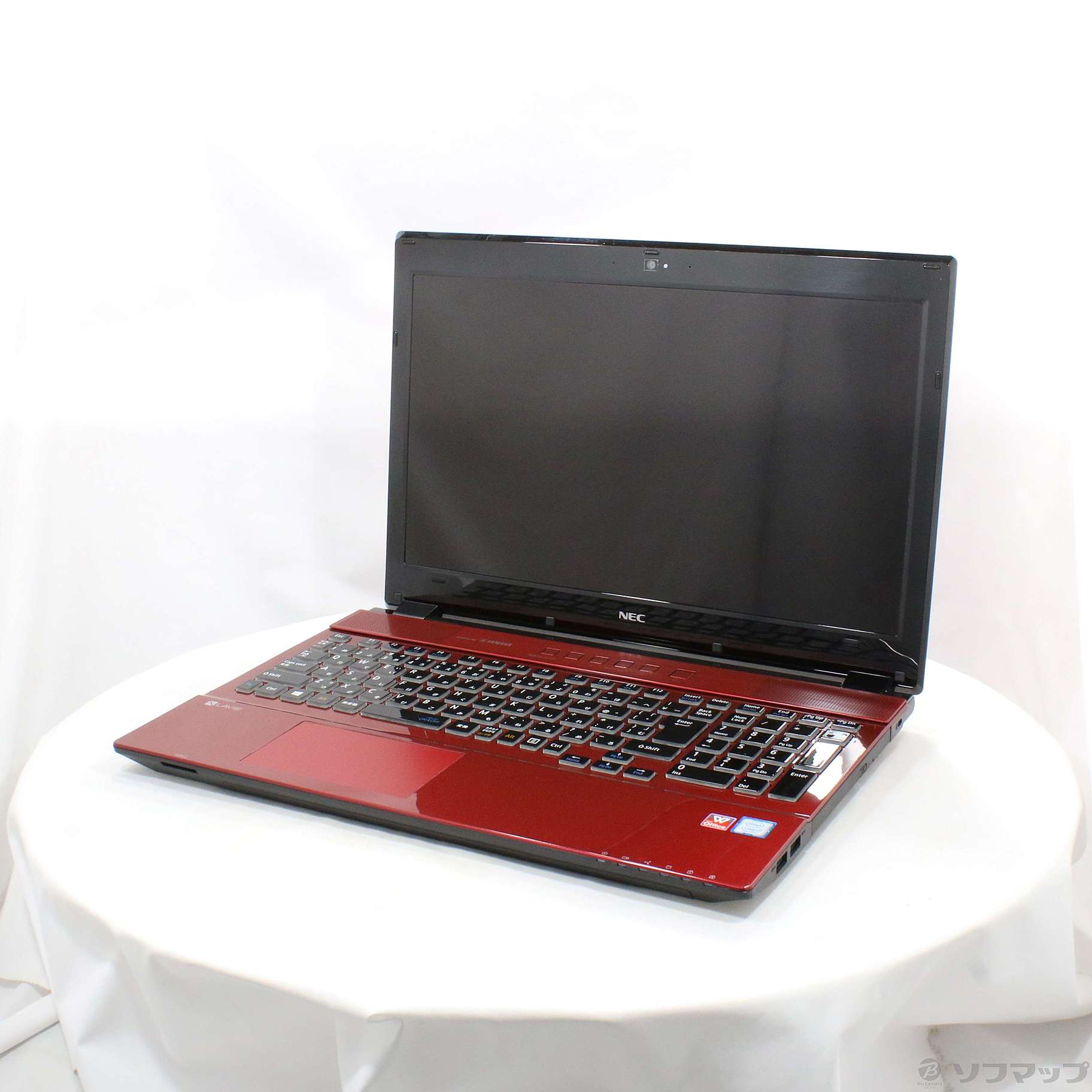 中古】LaVie Note Standard PC-NS750FAR クリスタルレッド 〔Windows