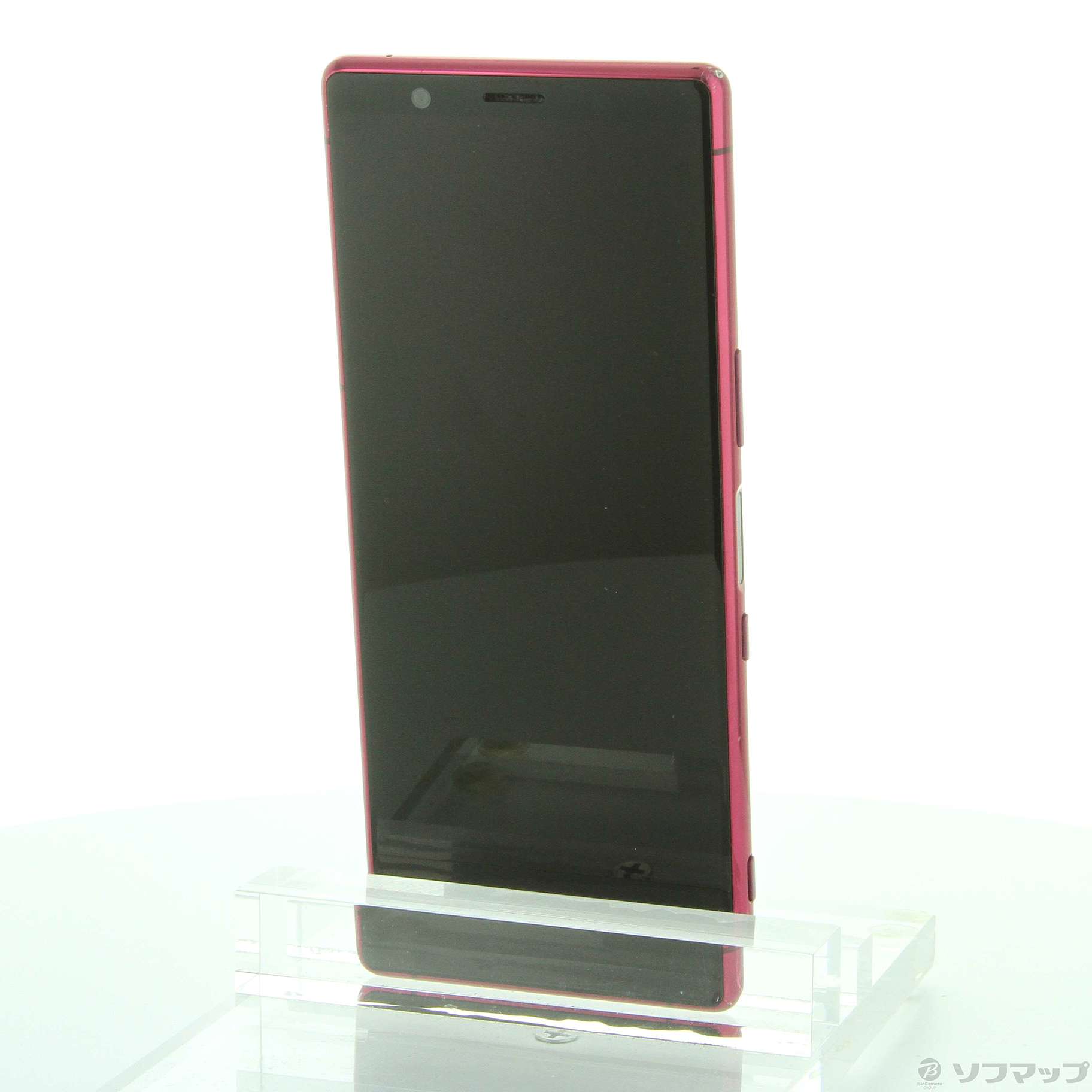 中古】Xperia 5 64GB レッド SOV41 auロック解除SIMフリー