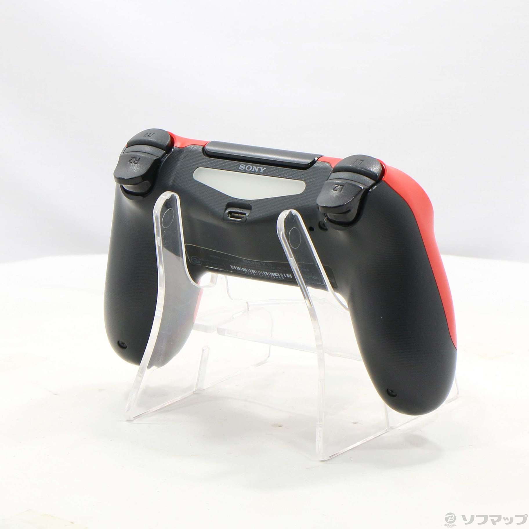 中古】ワイヤレスコントローラー DUALSHOCK4 マグマ・レッド 【PS4