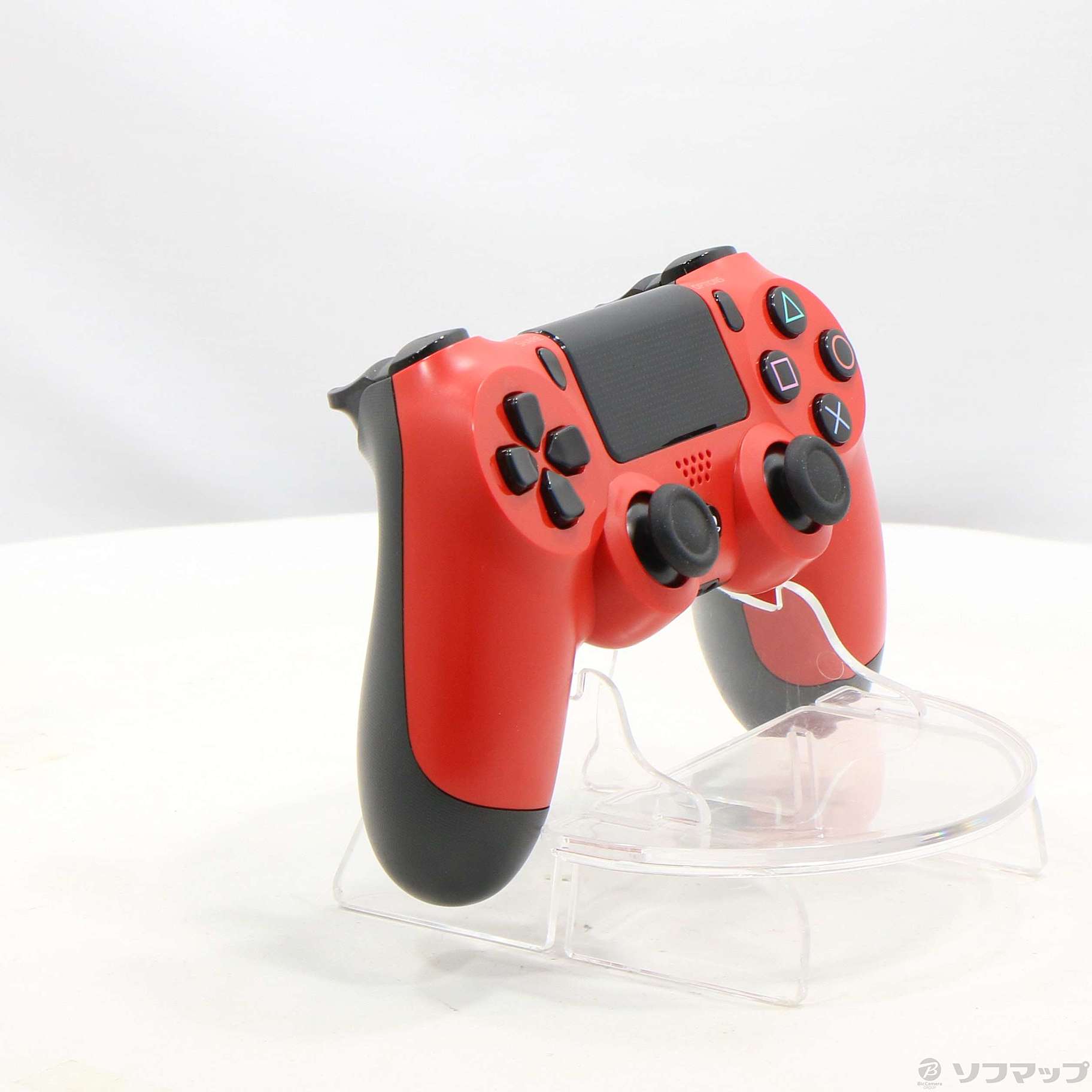 中古】ワイヤレスコントローラー DUALSHOCK4 マグマ・レッド 【PS4 ...