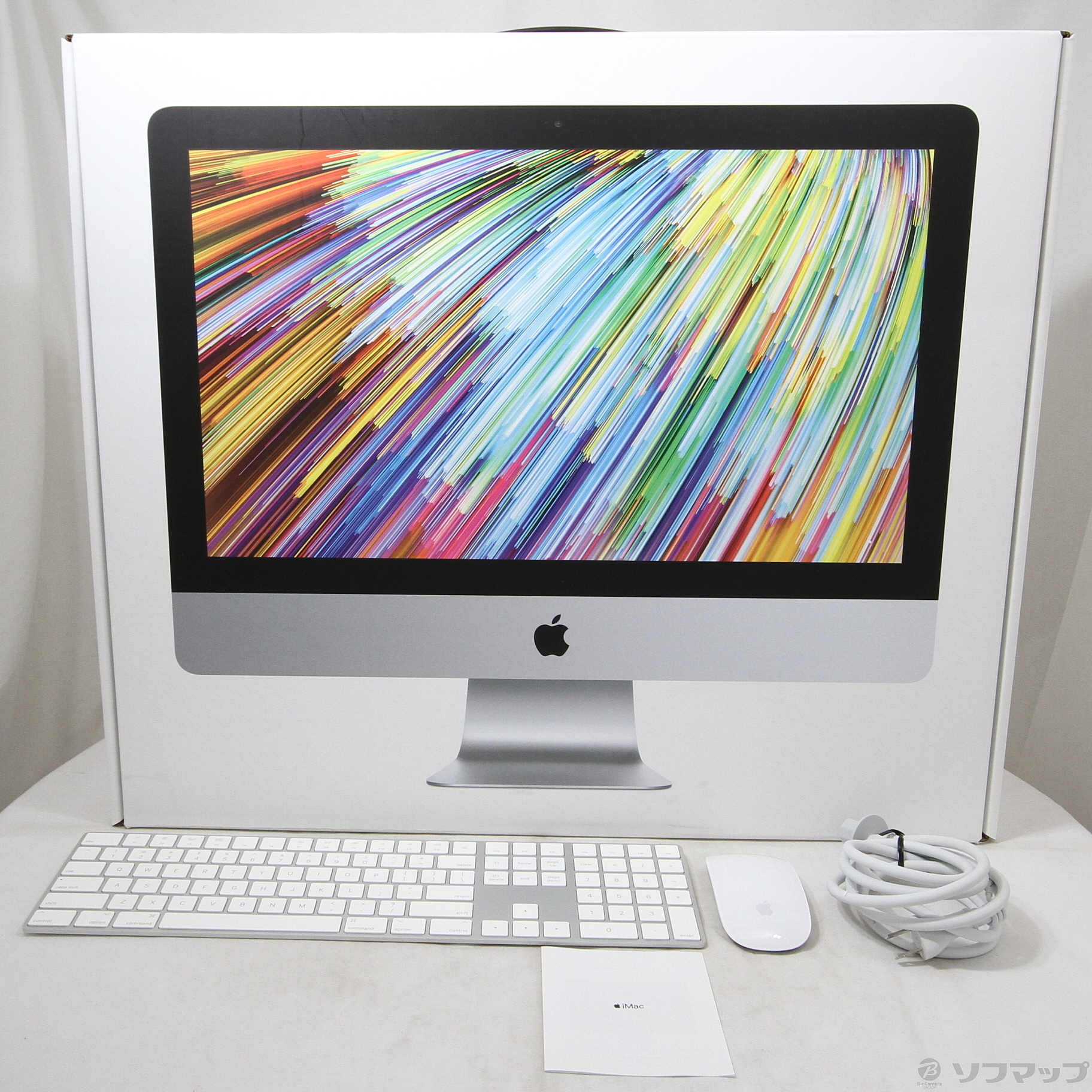 中古】iMac 21.5-inch Mid 2017 MHK03J／A Core_i5 2.3GHz 16GB