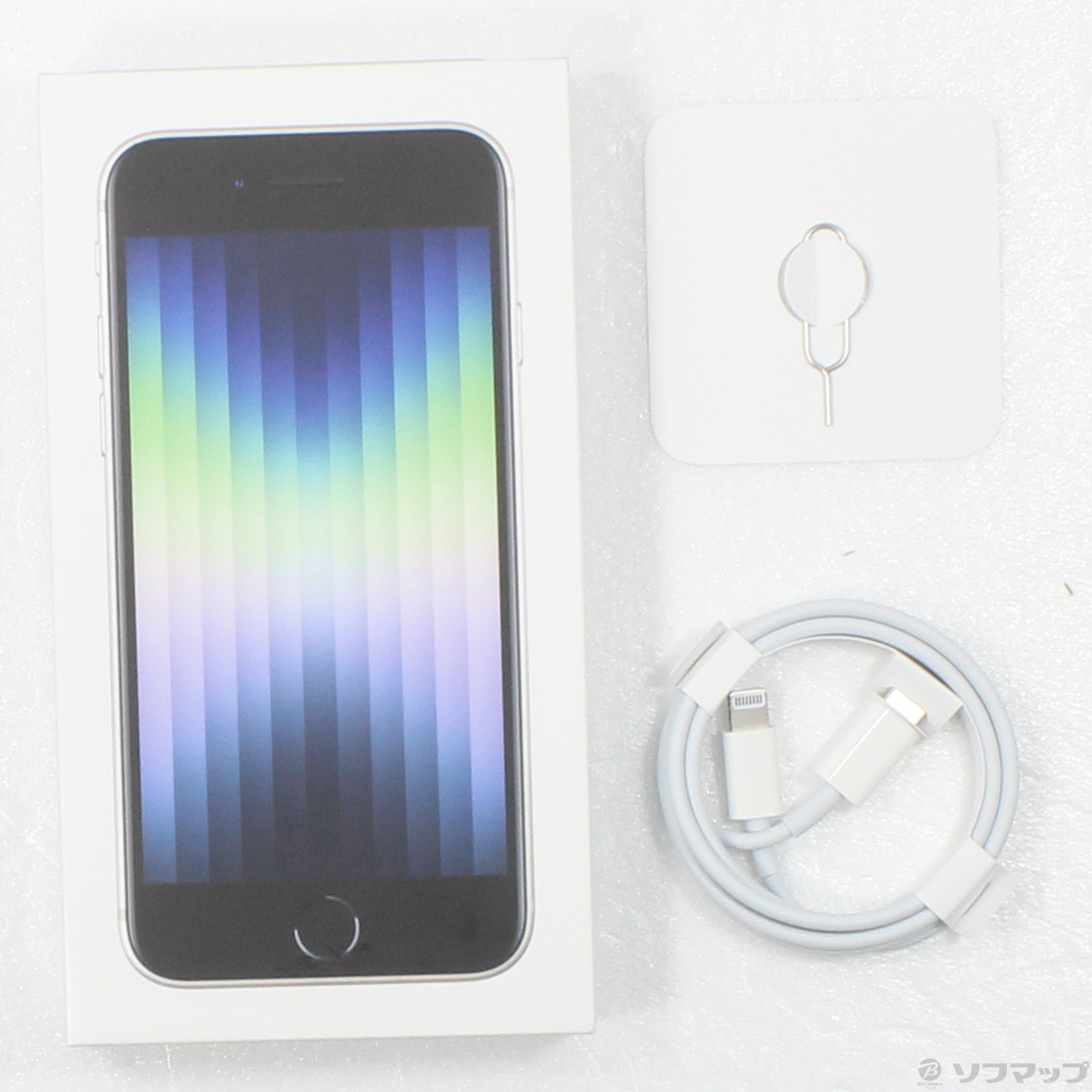 中古】iPhone SE 第3世代 128GB スターライト MMYG3J/A SIMフリー
