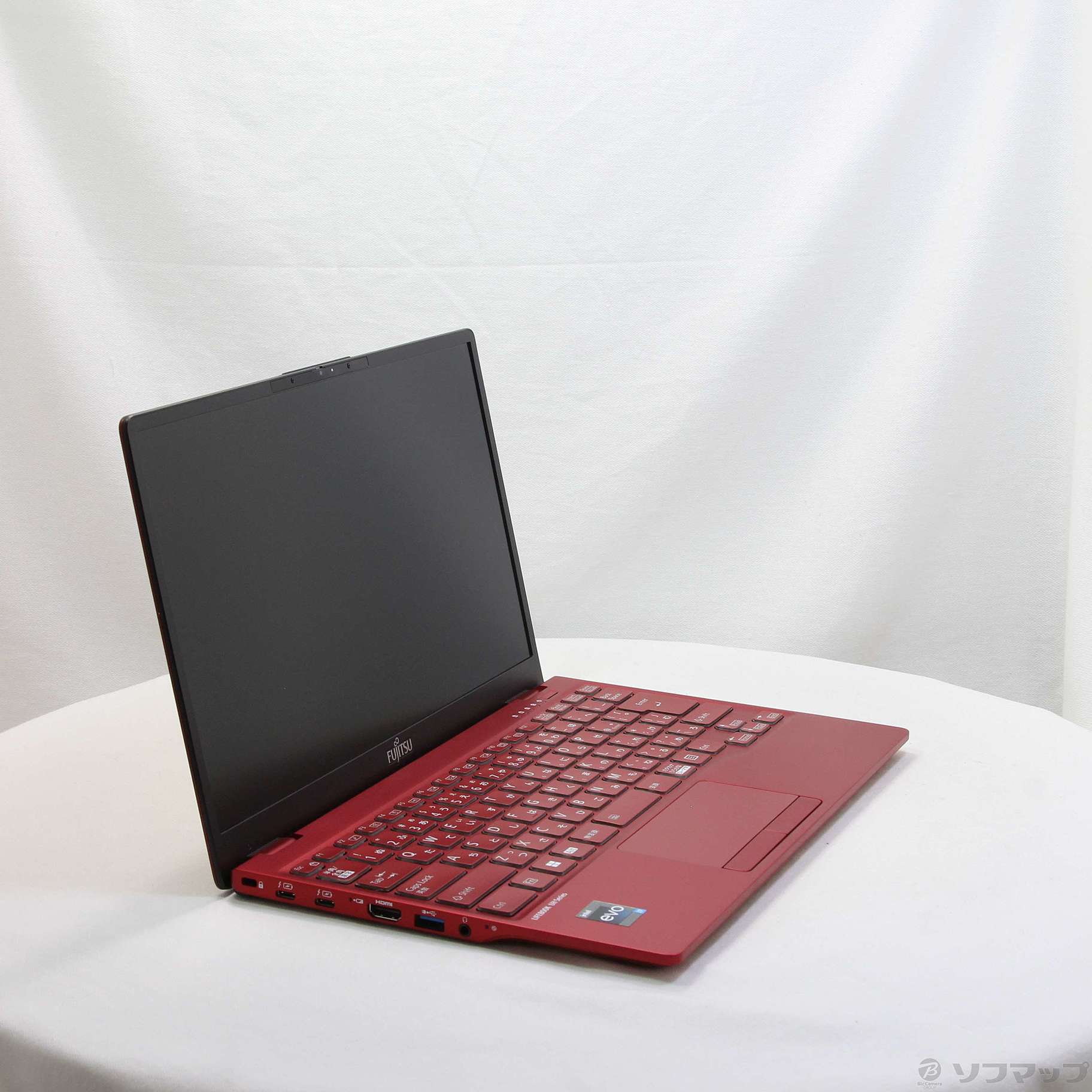 中古】〔展示品〕 LIFEBOOK UH90／G2 FMVU90G2R ガーネットレッド 