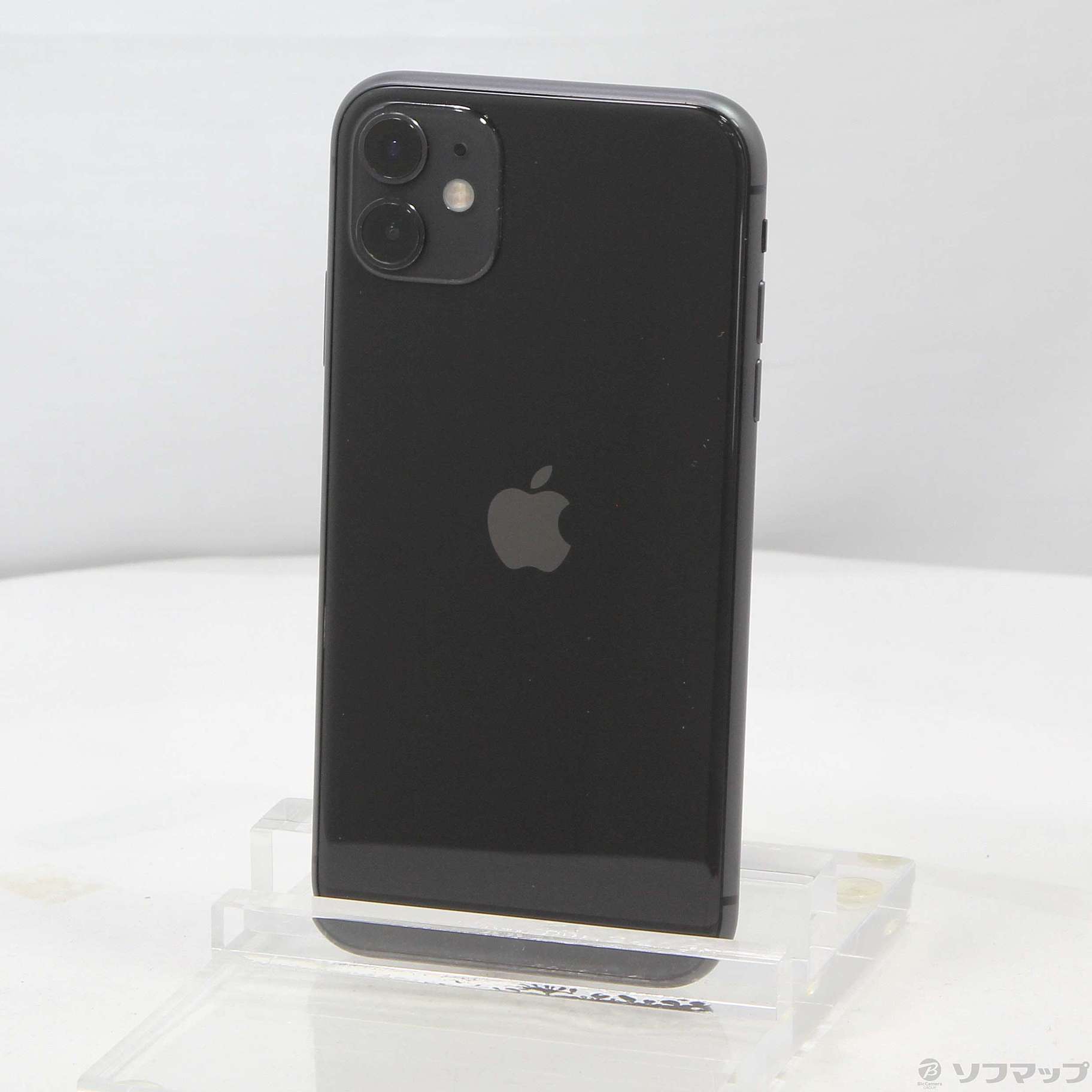 中古】iPhone11 64GB ブラック MHDA3J／A SIMフリー