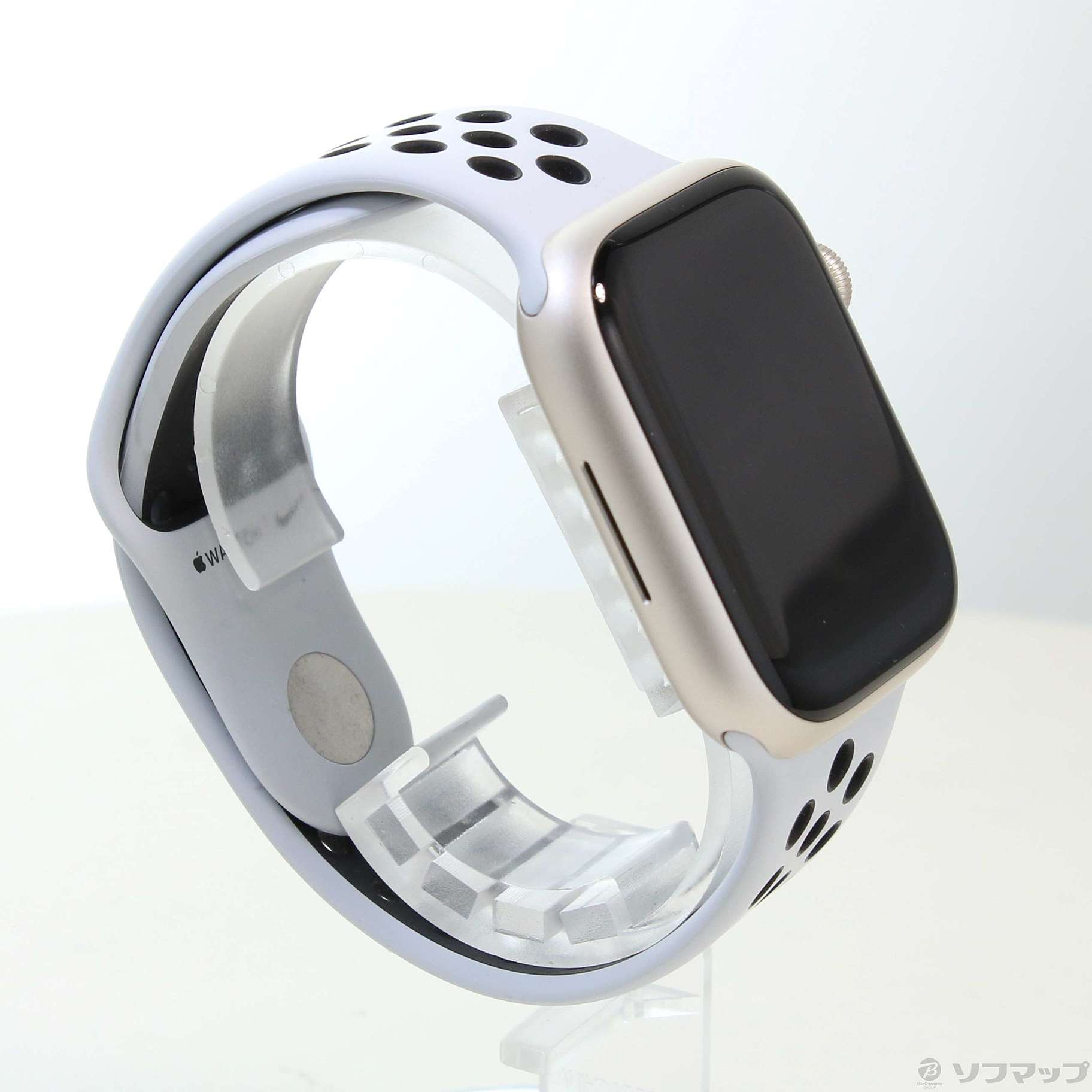 中古】Apple Watch Series 7 Nike GPS 45mm スターライトアルミニウム