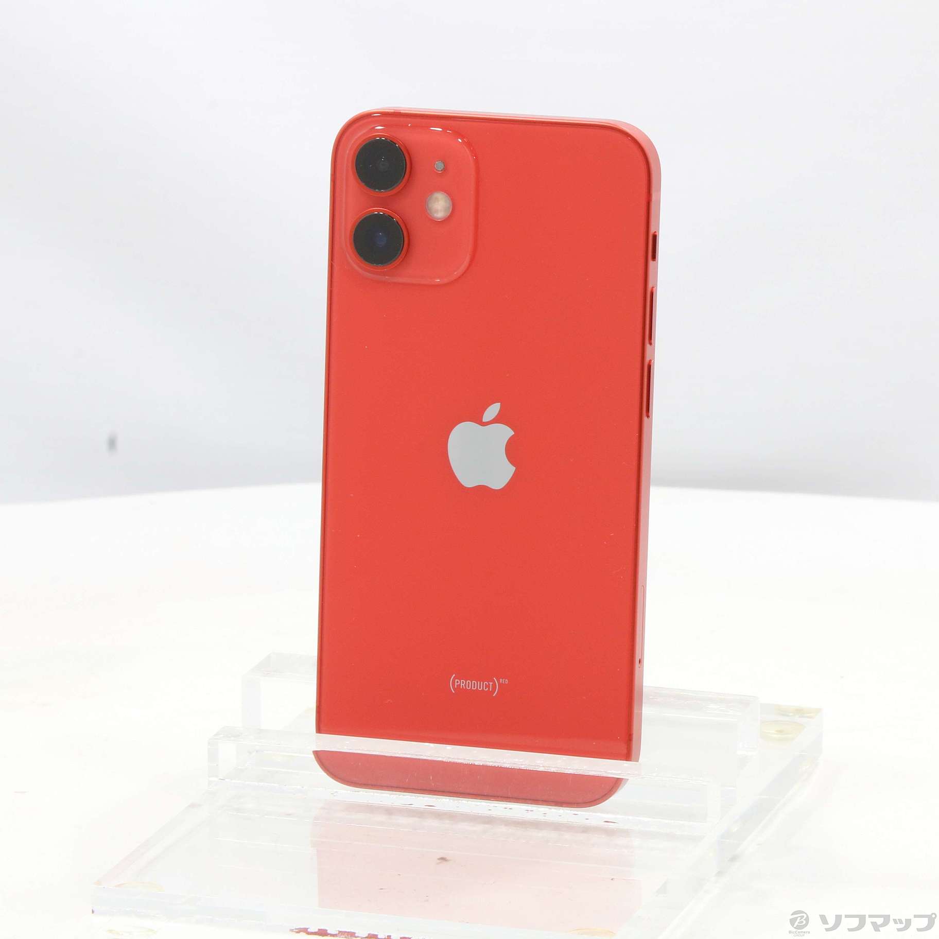 中古】iPhone12 mini 256GB プロダクトレッド MGDU3J／A SIMフリー