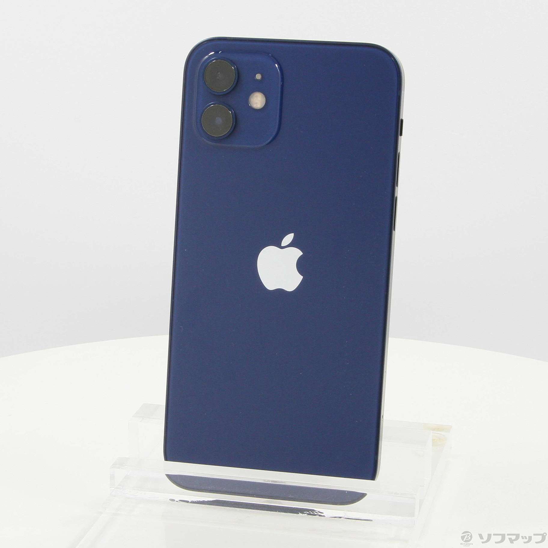 中古】iPhone12 128GB ブルー MGHX3J／A SIMフリー [2133047873806