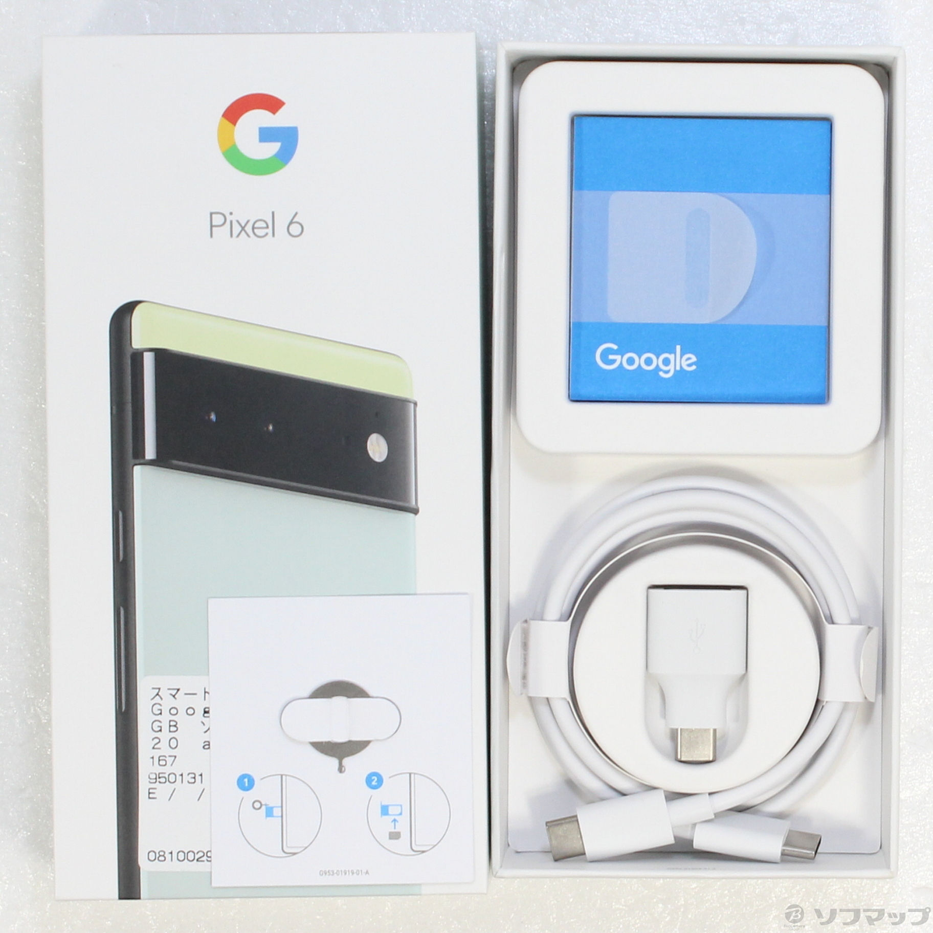 Google Pixel 6 128GB ソータシーフォーム GA02920 auロック解除SIMフリー