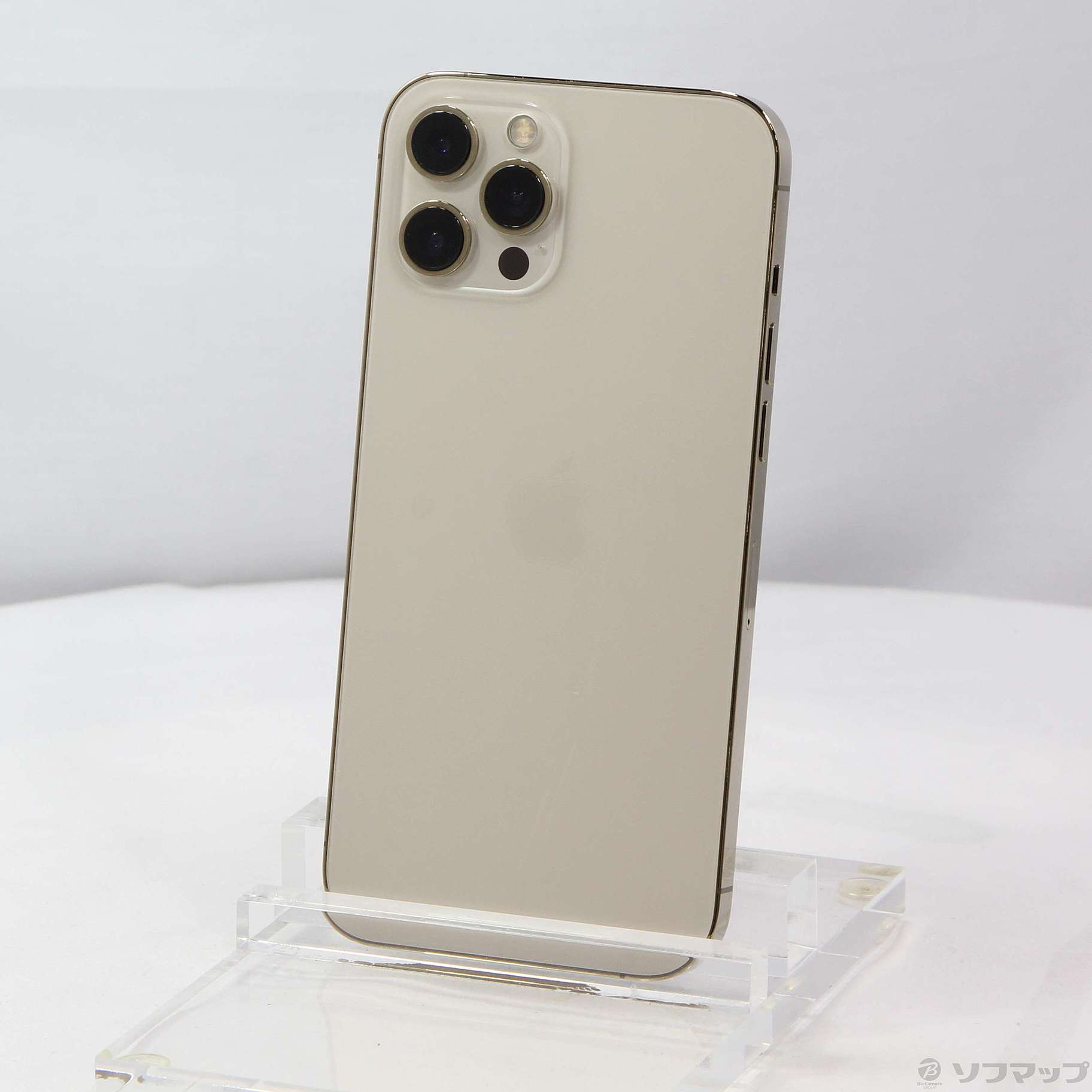 中古】iPhone12 Pro Max 256GB ゴールド MGD13J／A SIMフリー