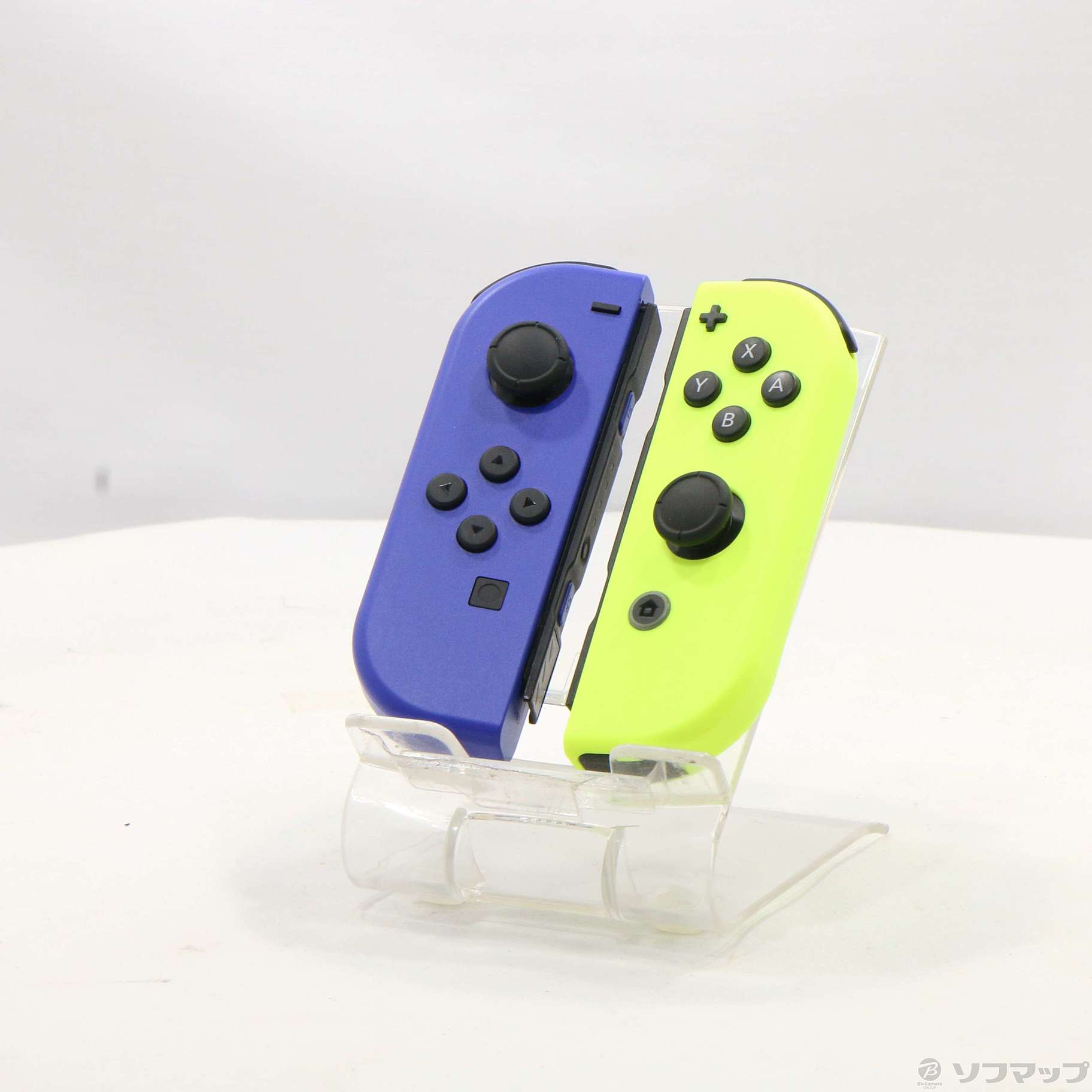 中古】Joy-Con(L) ブルー／(R) ネオンイエロー 【Switch