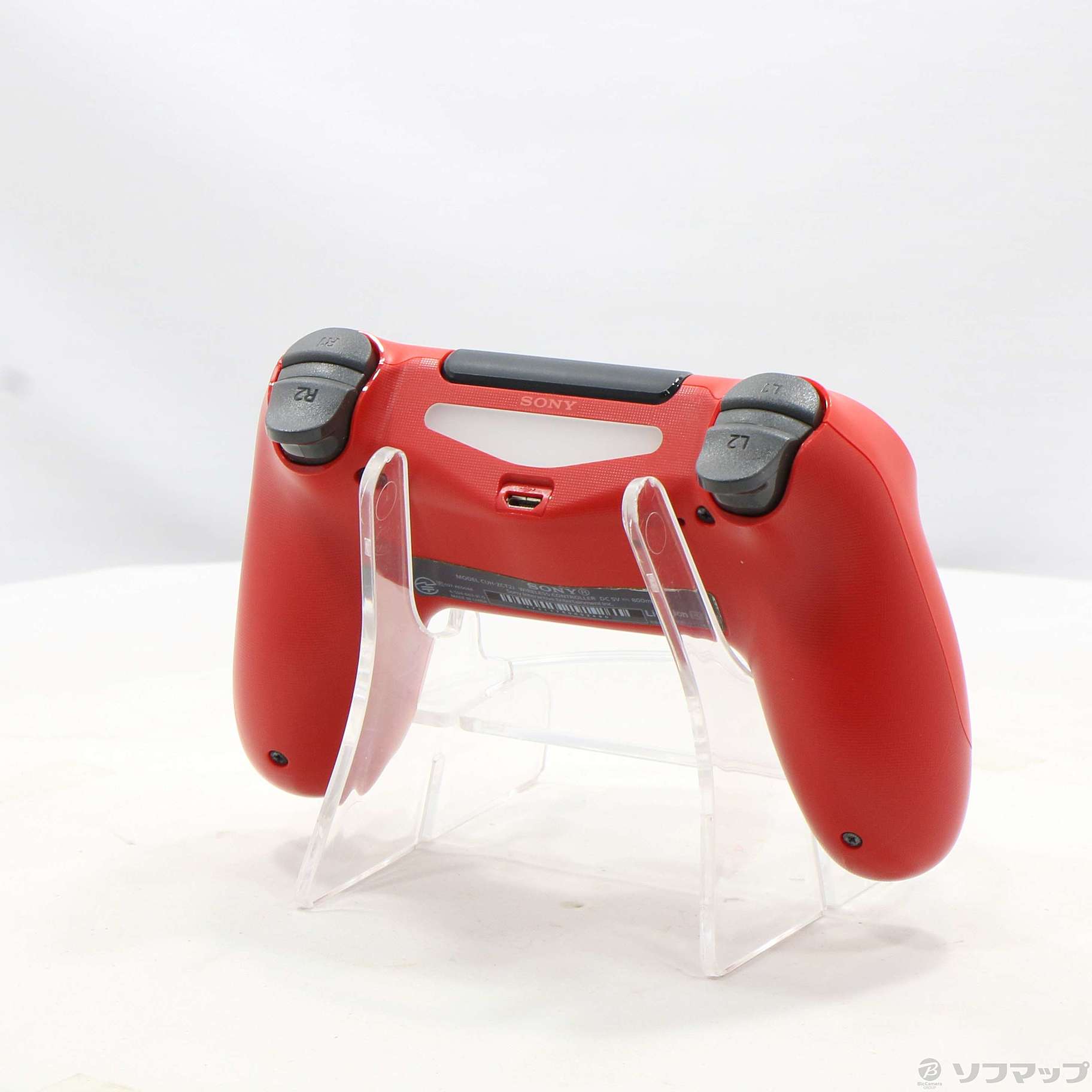 中古】ワイヤレスコントローラー DUALSHOCK4 CUH-ZCT2J1 マグマ