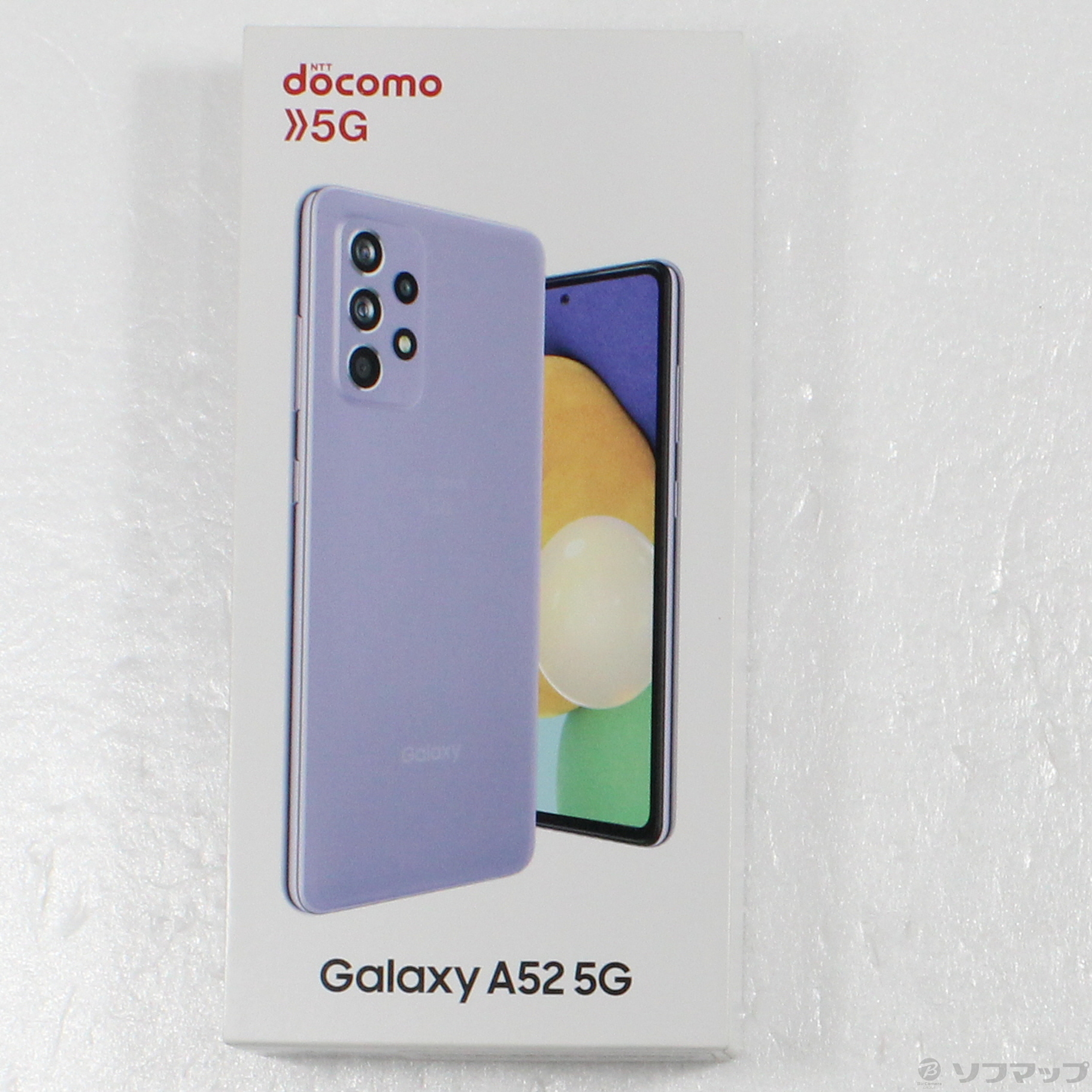 中古】Galaxy A52 5G 128GB オーサムバイオレット SC-53B docomoロック