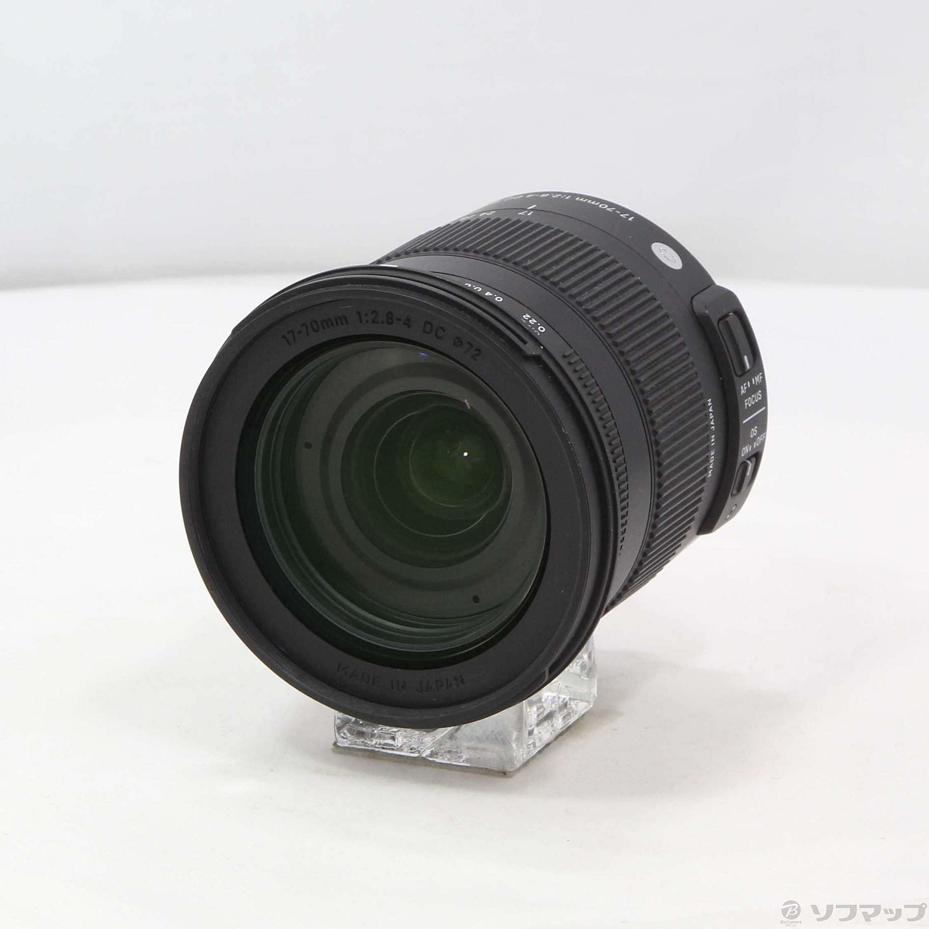 中古】SIGMA C 17-70mm F2.8-4 DC MACRO OS HSM (Nikon用)(レンズ) [2133047889159] -  リコレ！|ビックカメラグループ ソフマップの中古通販サイト