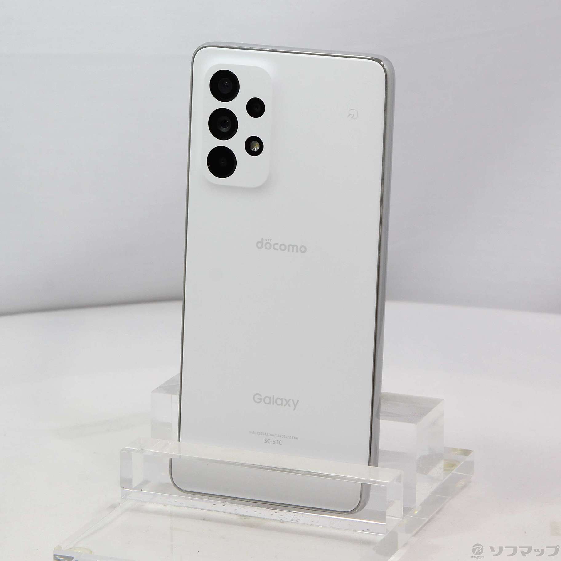 新素材新作 Galaxy A53 5G オーサムホワイト 128GB docomo ...