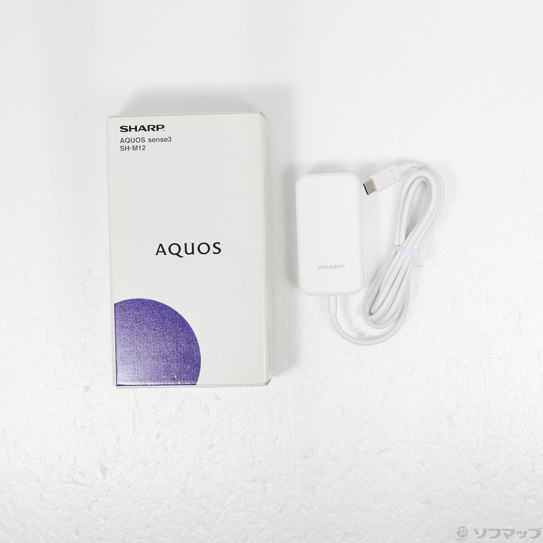 中古】AQUOS sense3 64GB ブラック SH-M12 SIMフリー [2133047896157