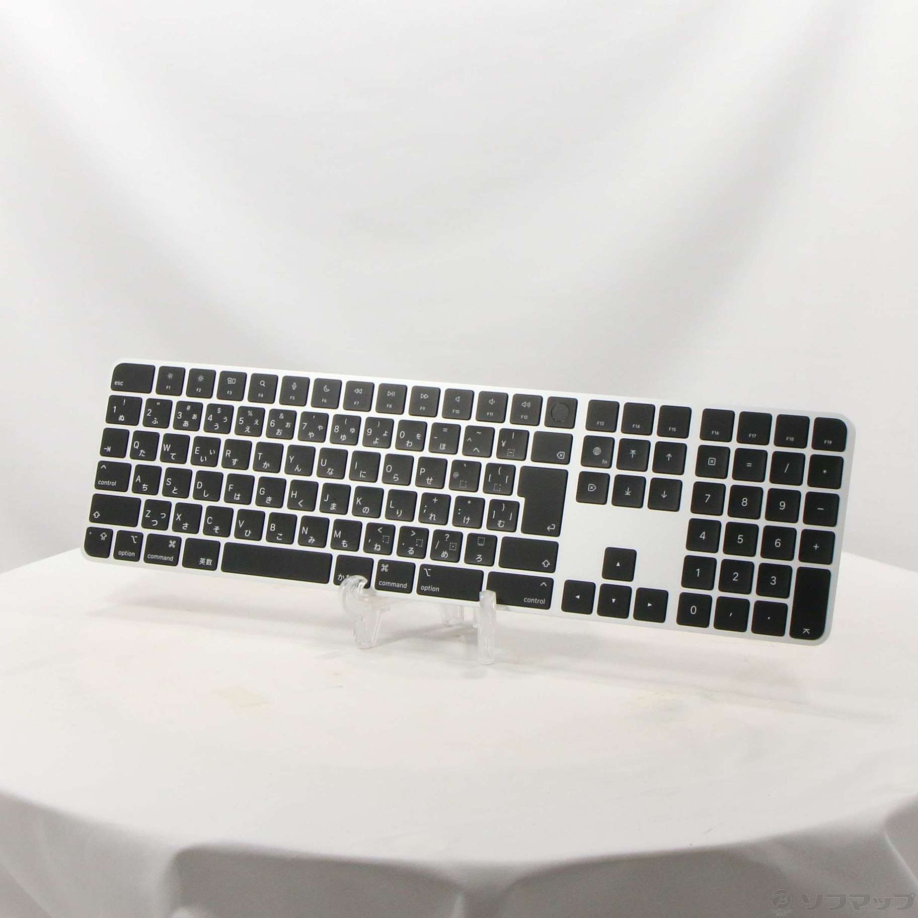 Appleシリコン搭載Macモデル用Touch ID搭載 Magic Keyboard テンキー付き 日本語JIS ブラックキー MMMR3J／A