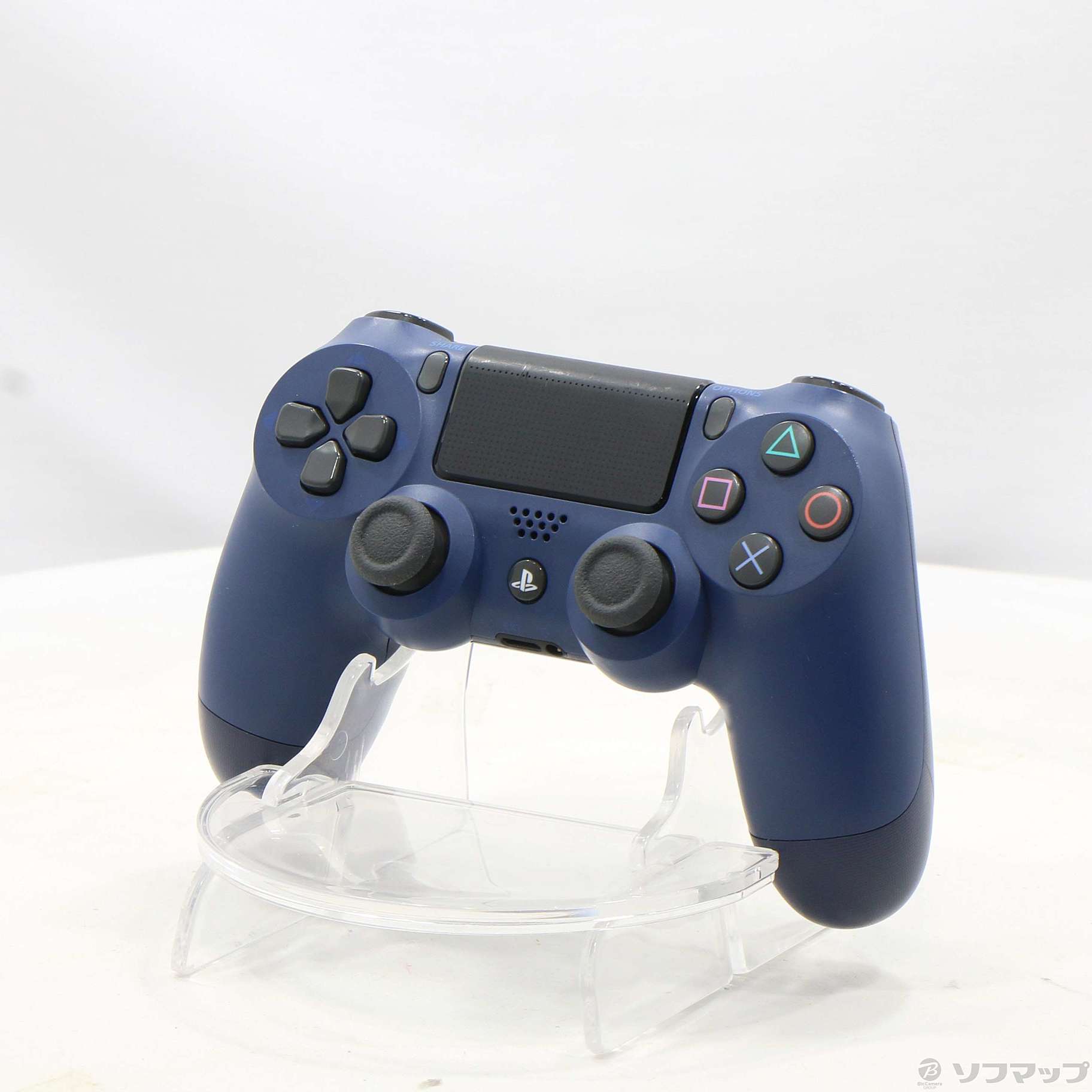 【新品未開封】PS4 コントローラー　デュアルショック4　ミッドナイトブルー