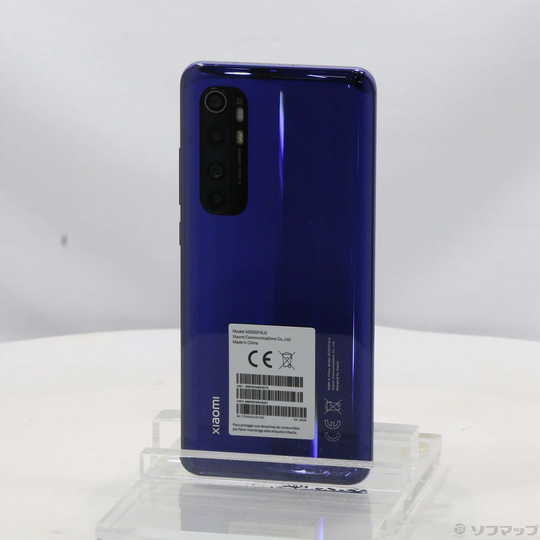 Xiaomi Mi Note 10 SIMフリースマホ/家電/カメラ