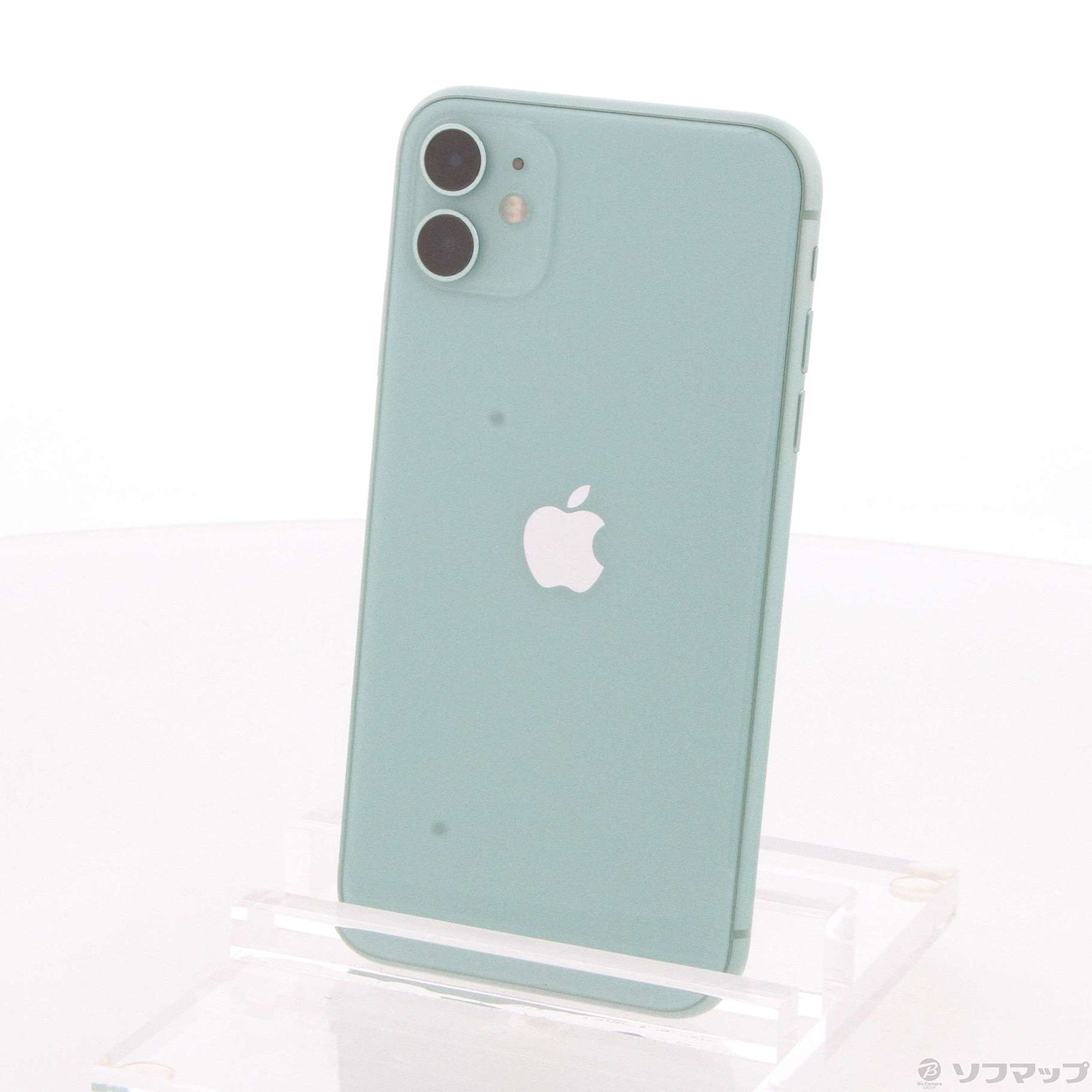 中古】iPhone11 64GB グリーン MWLY2J／A SIMフリー [2133047920227