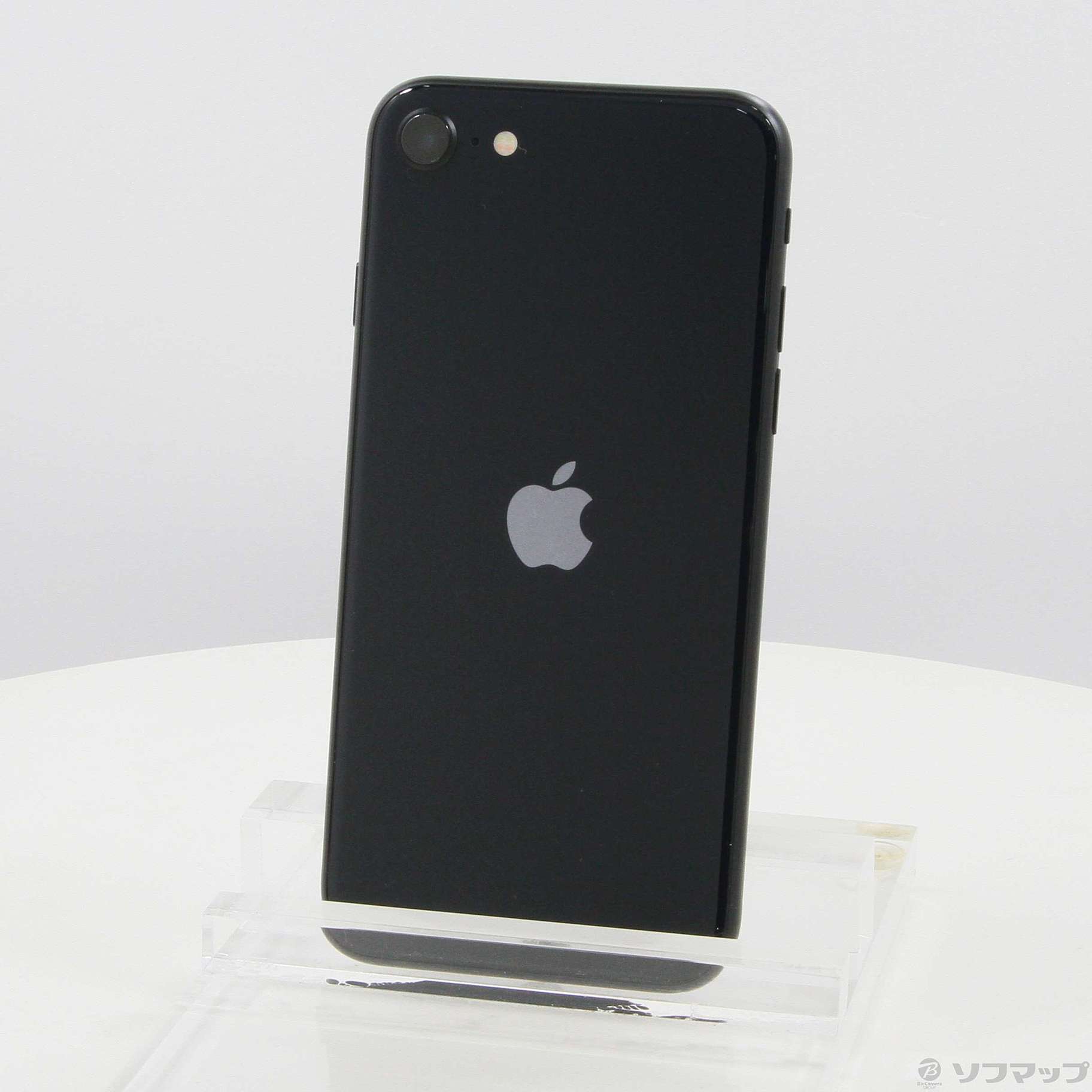 中古】iPhone SE 第3世代 128GB ミッドナイト MMYF3J／A SIMフリー