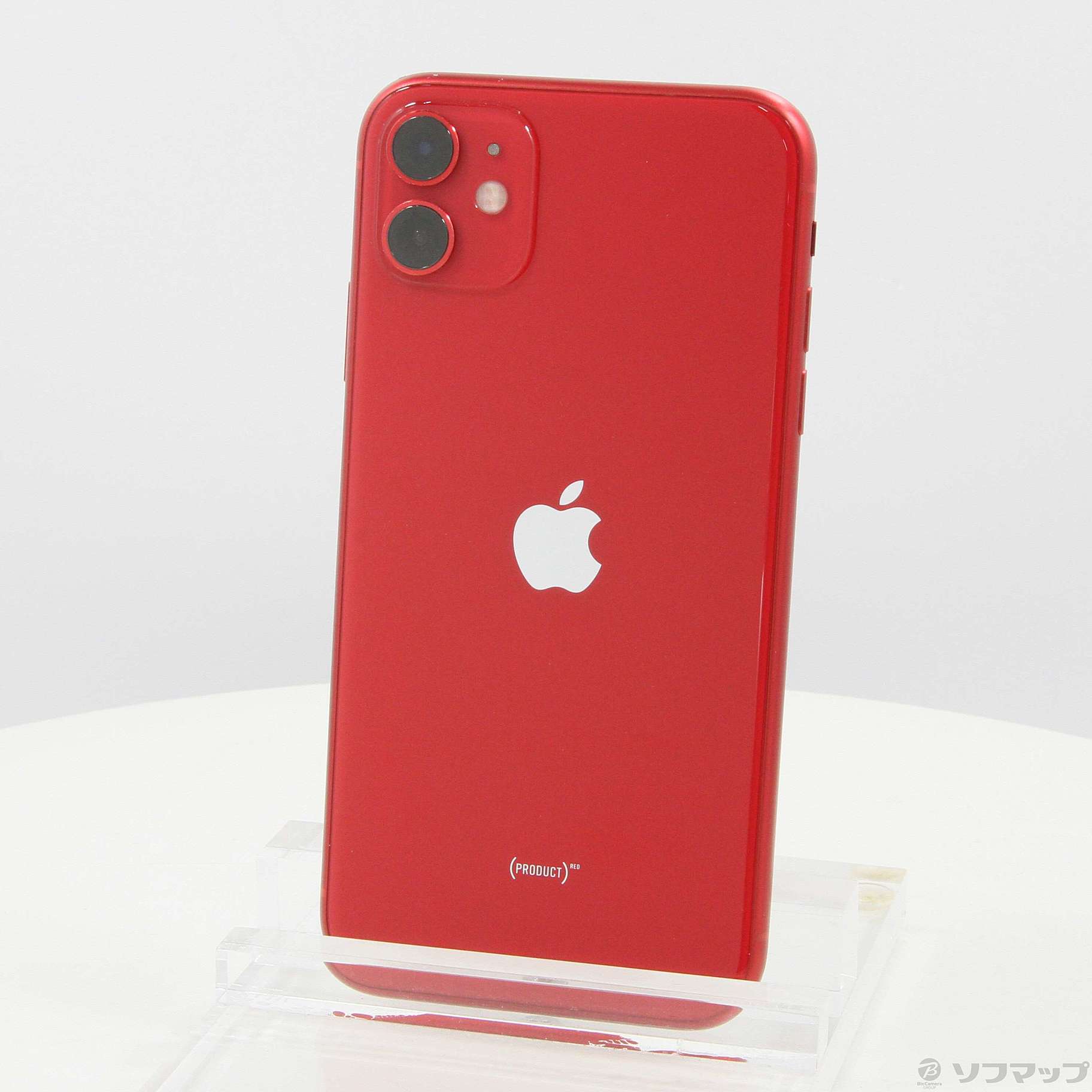 中古】iPhone11 256GB プロダクトレッド MWM92J／A SIMフリー