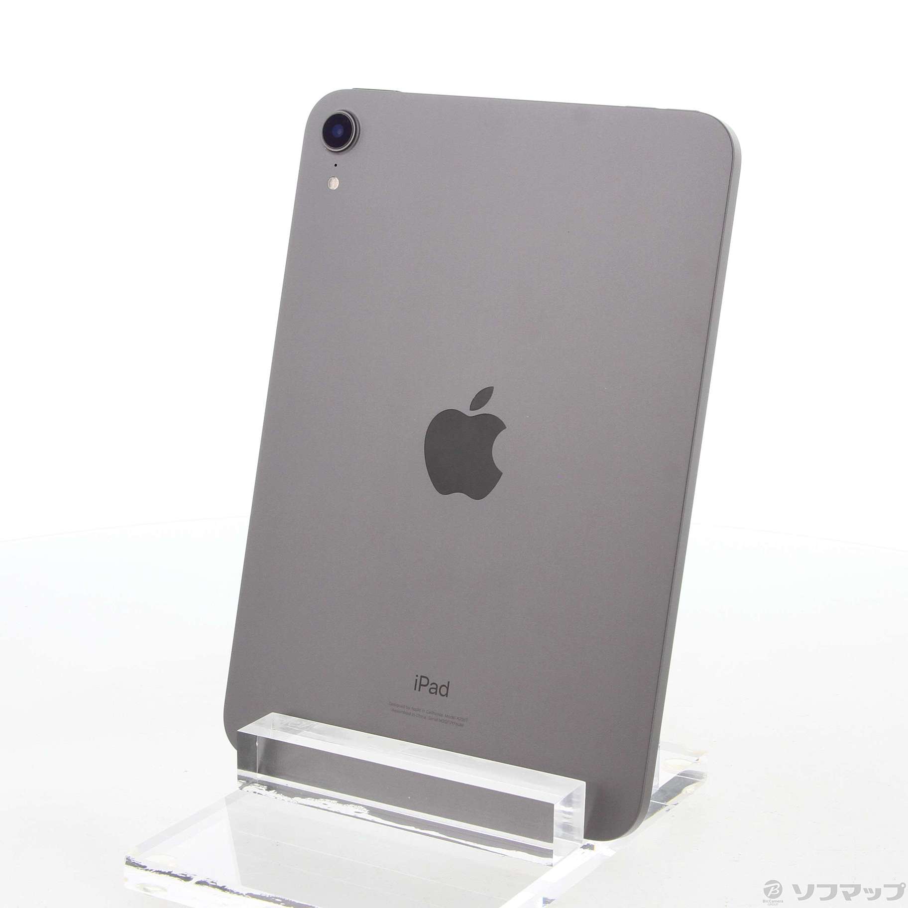 中古】iPad mini 第6世代 64GB スペースグレイ MK7M3J／A Wi-Fi