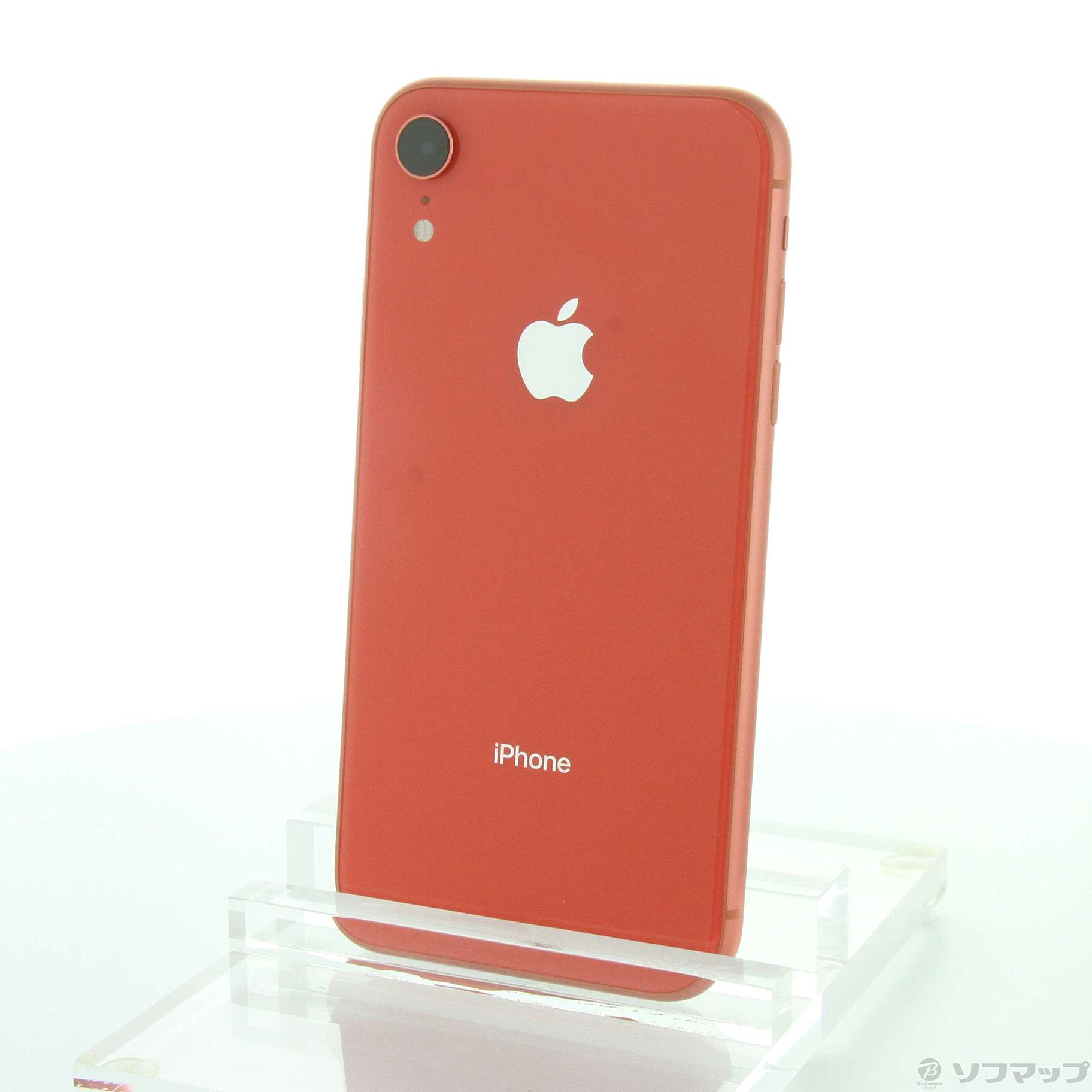 【爆買い新作】iPhoneXR 128GB coral バッテリー最大容量92% スマートフォン本体