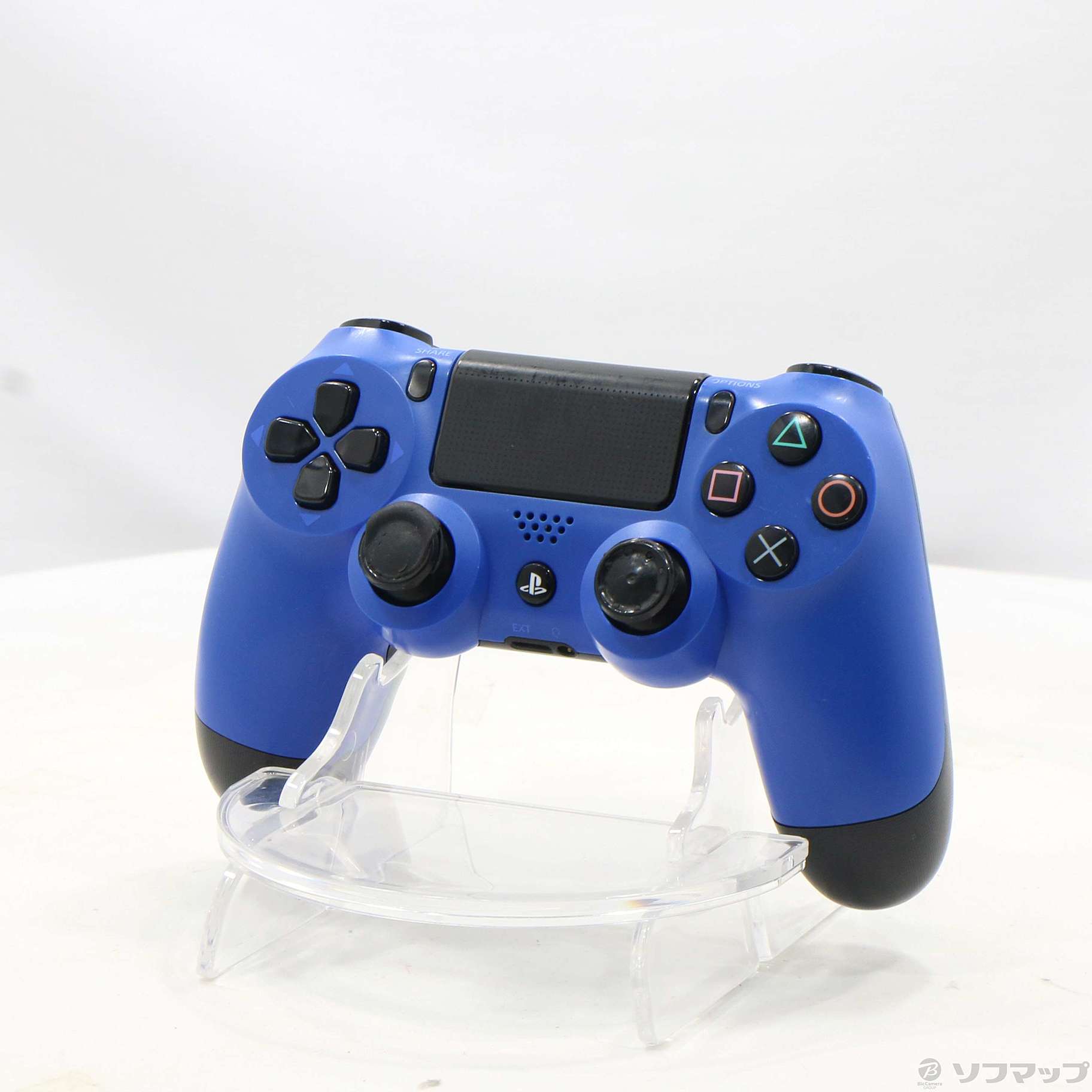 PS4 コントローラー ウェイブ ブルー