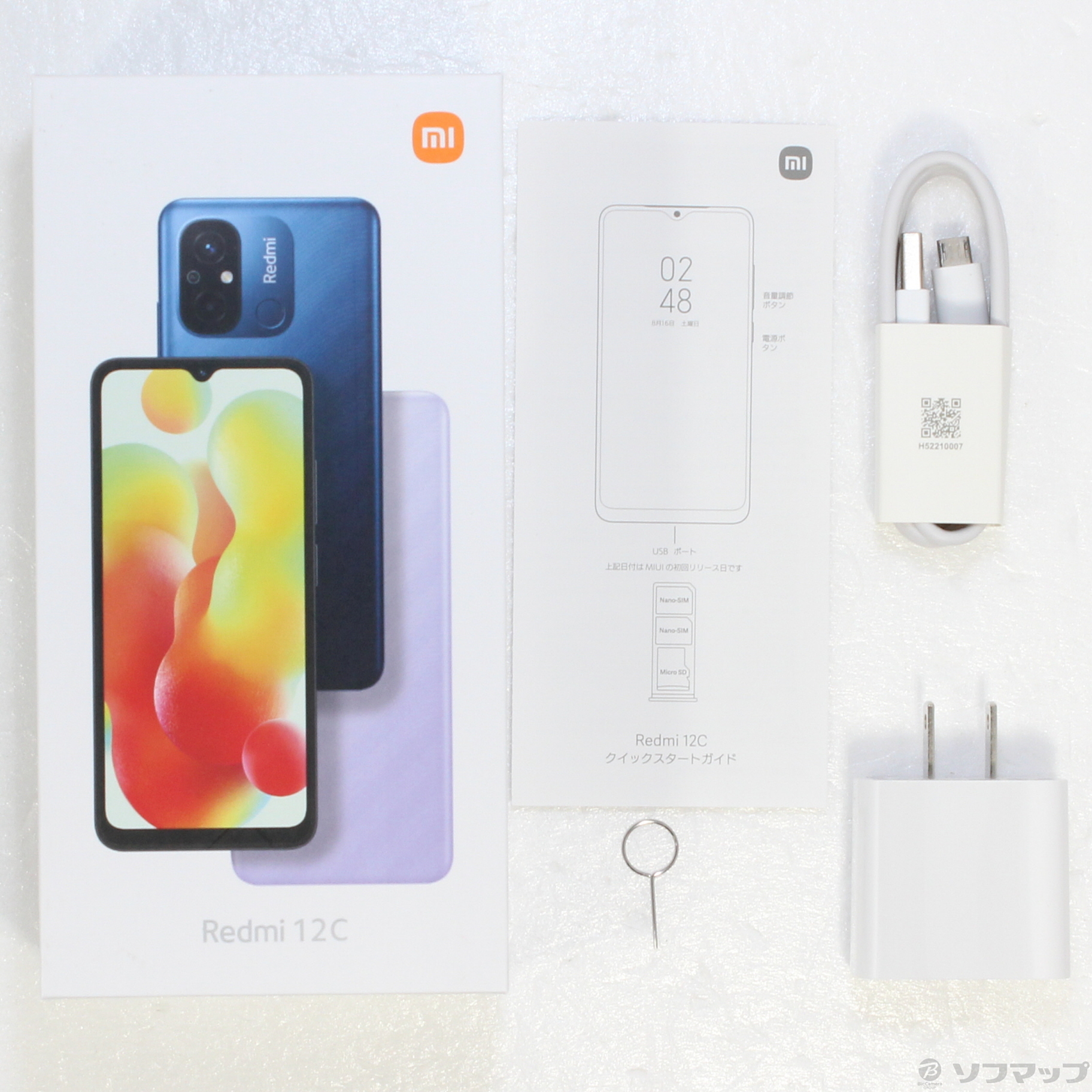 中古】Redmi 12C 64GB グラファイトグレー REDMI-12C-GRAY SIMフリー