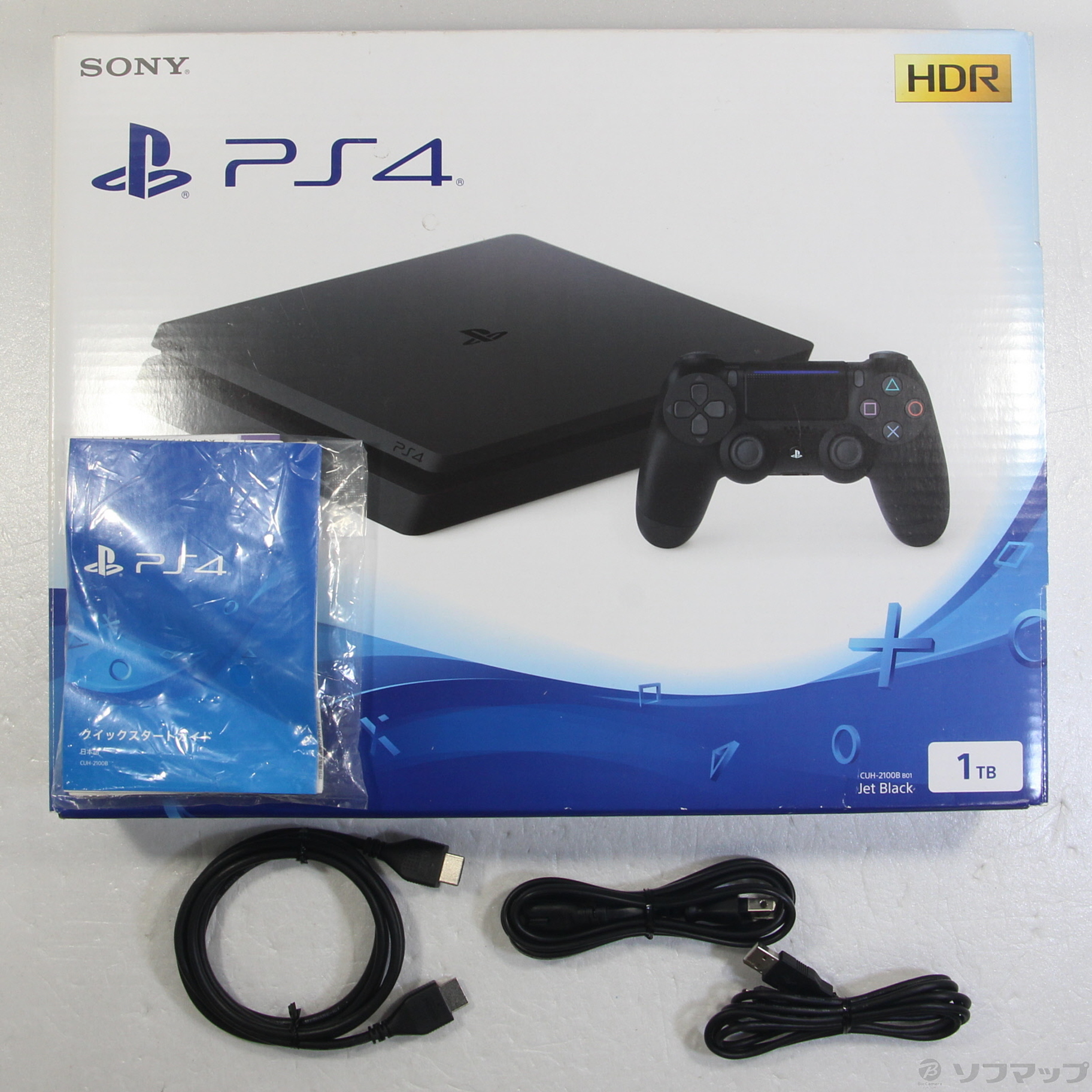 PlayStation®4 ジェット・ブラック 1TB CUH-2100B-