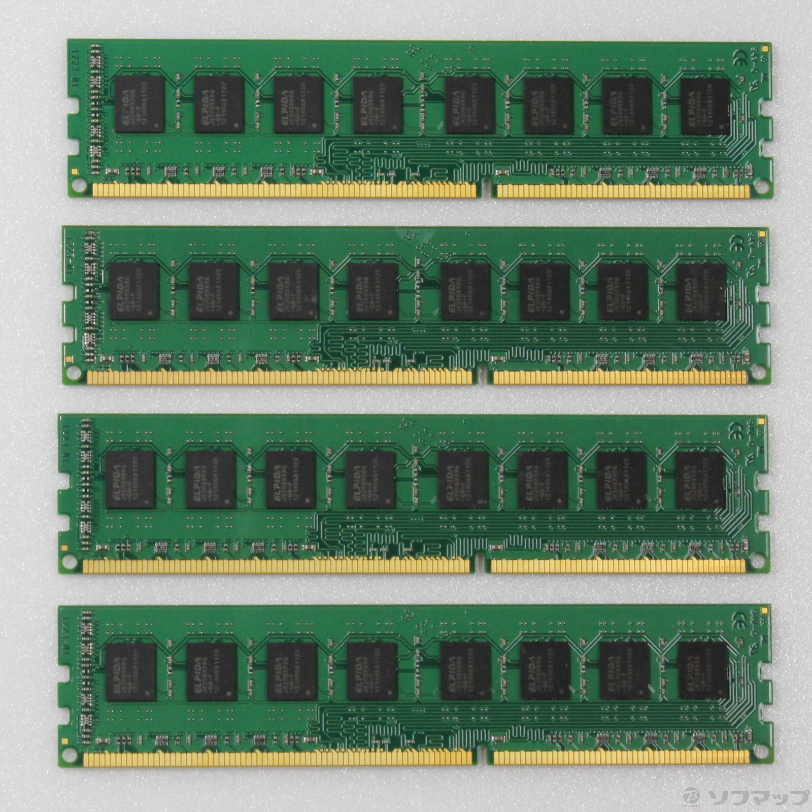 PCパーツPC3 - 12800 DDR3 - 1600 8GB × 4 枚 32GB