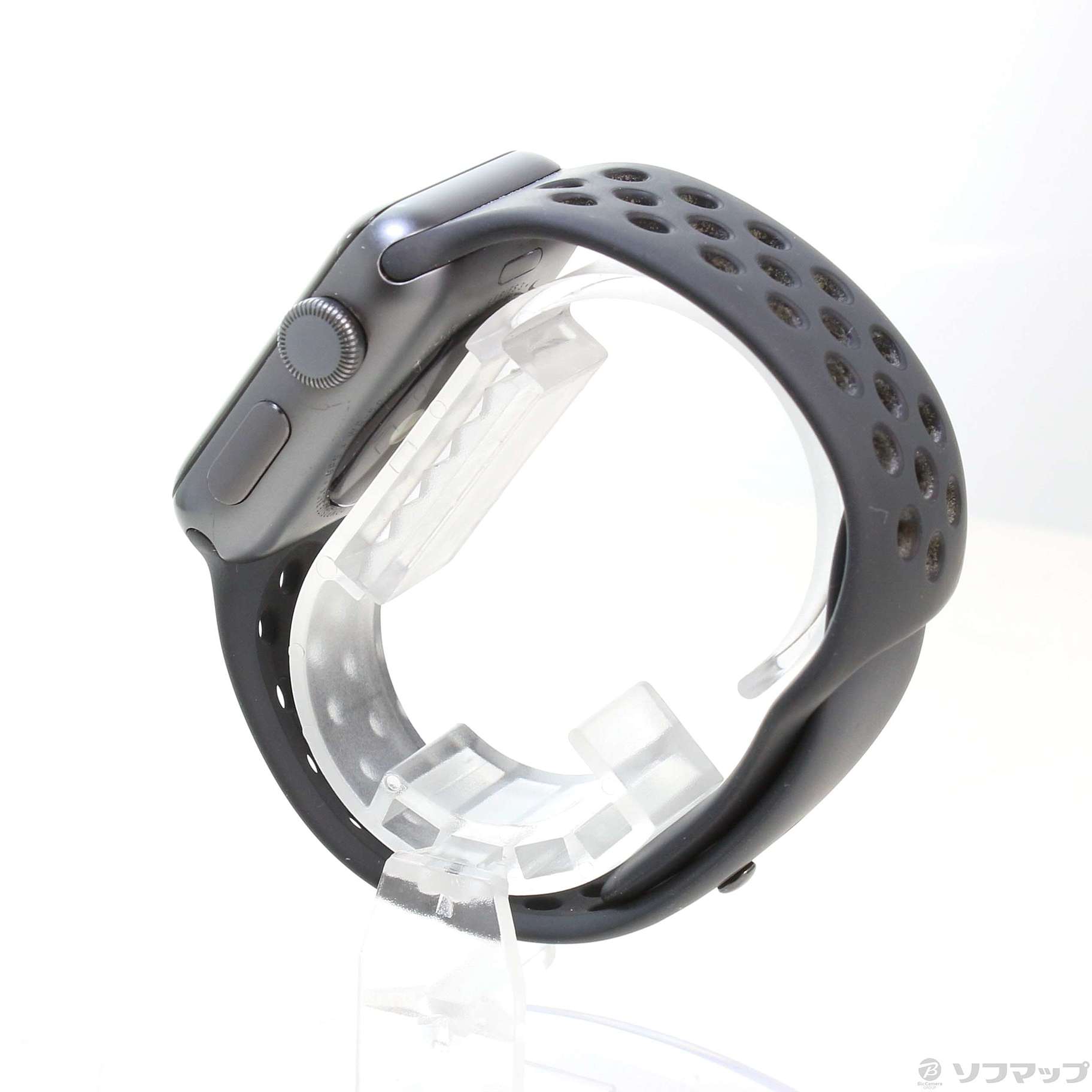 中古品〕 Apple Watch Series 3 Nike+ GPS 38mm スペースグレイ ...