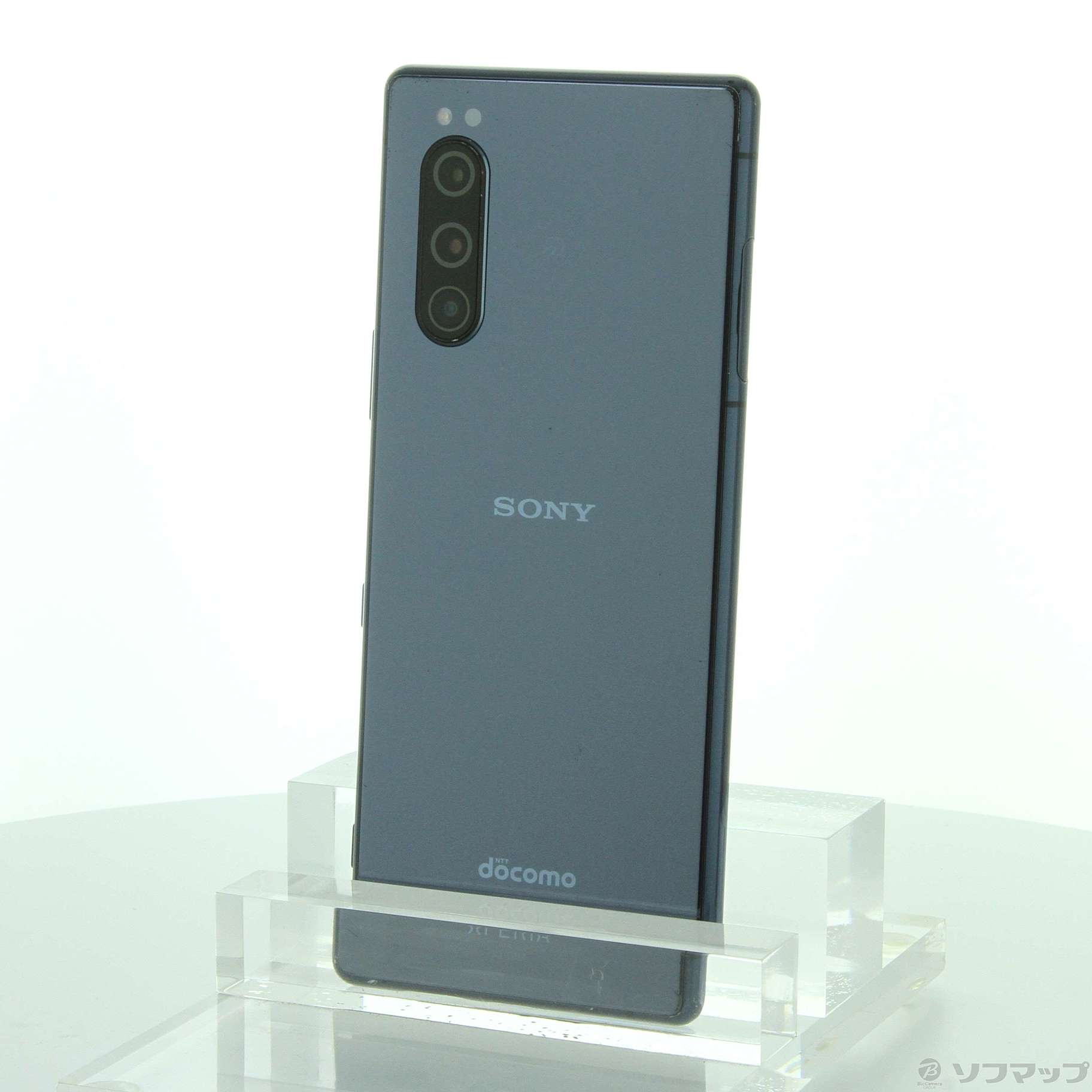 中古】Xperia 5 64GB ブルー SO-01M docomoロック解除SIMフリー