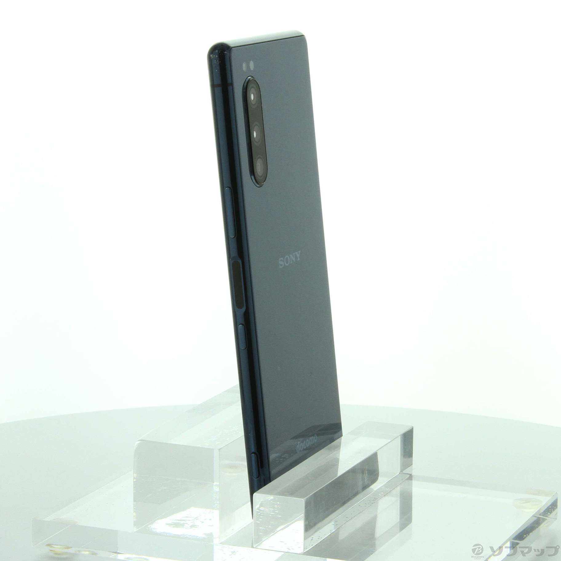 中古】Xperia 5 64GB ブルー SO-01M docomoロック解除SIMフリー