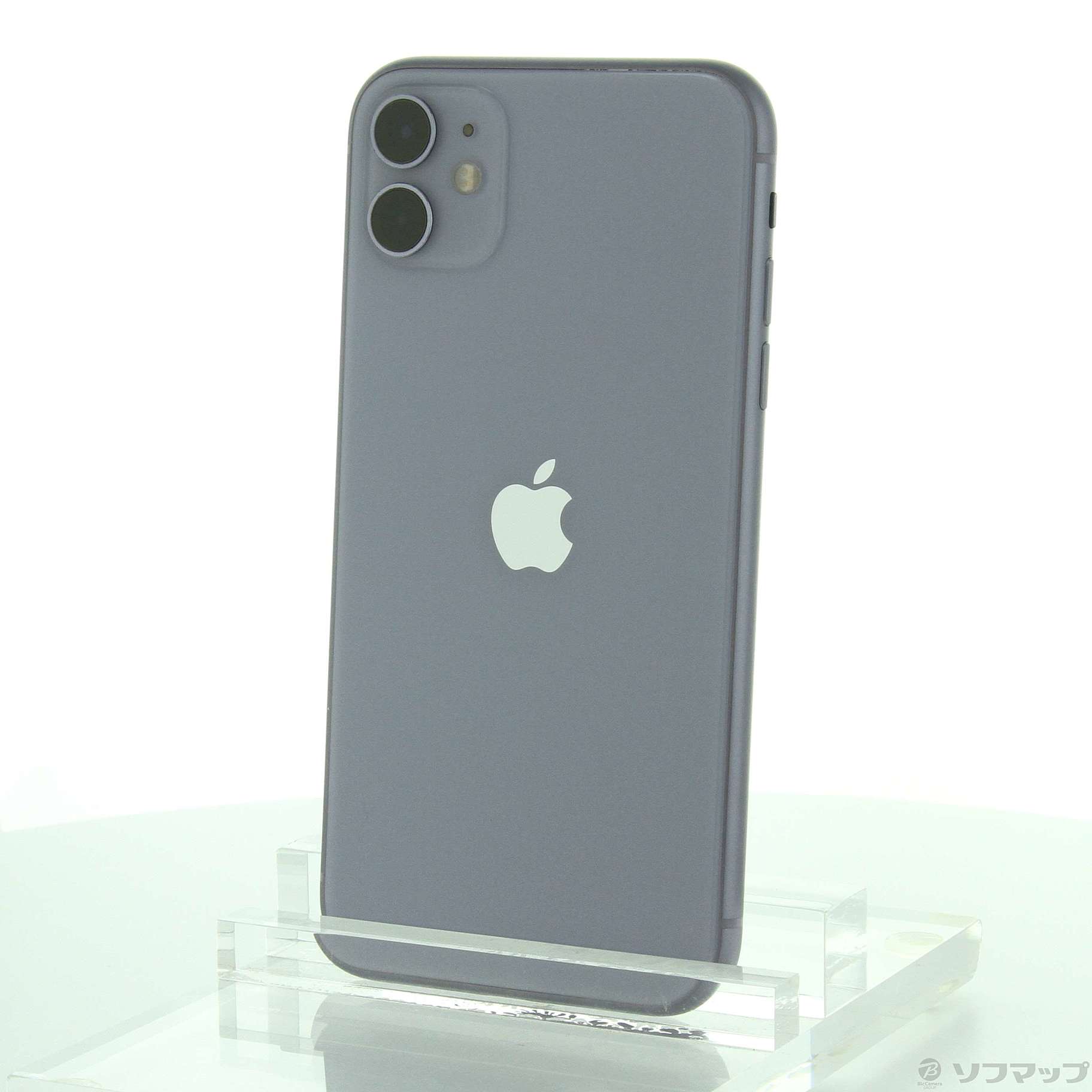 中古】iPhone11 64GB パープル MWLX2J／A SIMフリー