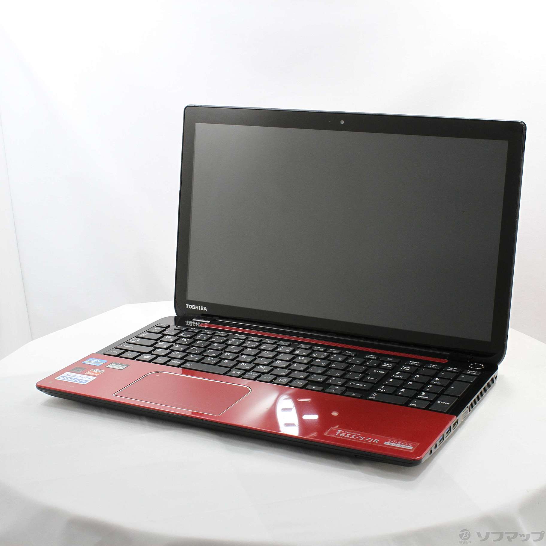 中古】dynabook T653／57JR PT65357JBMR モデナレッド [2133047969981 