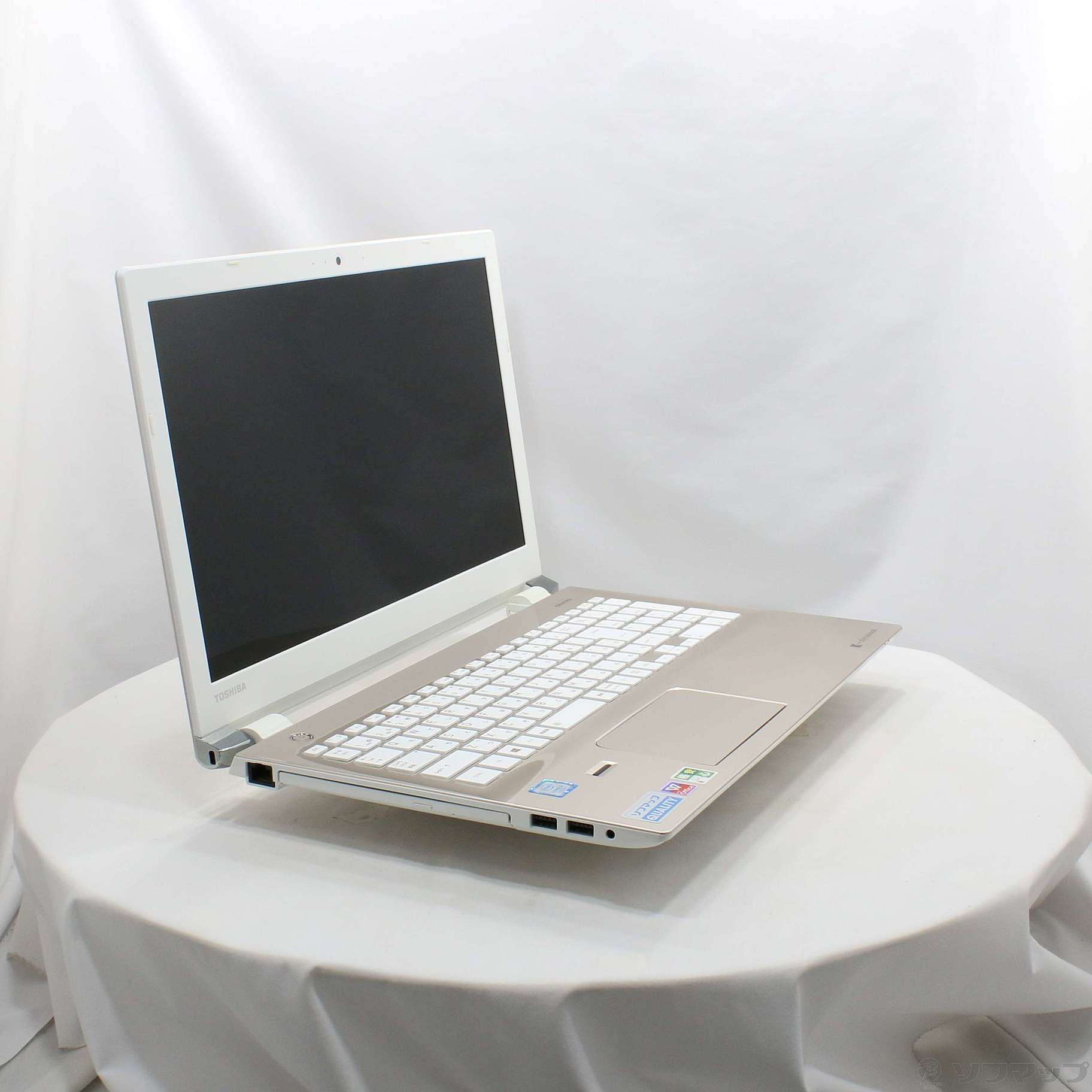 中古】格安安心パソコン dynabook T55／DG PT55DGP-BJA2 サテン