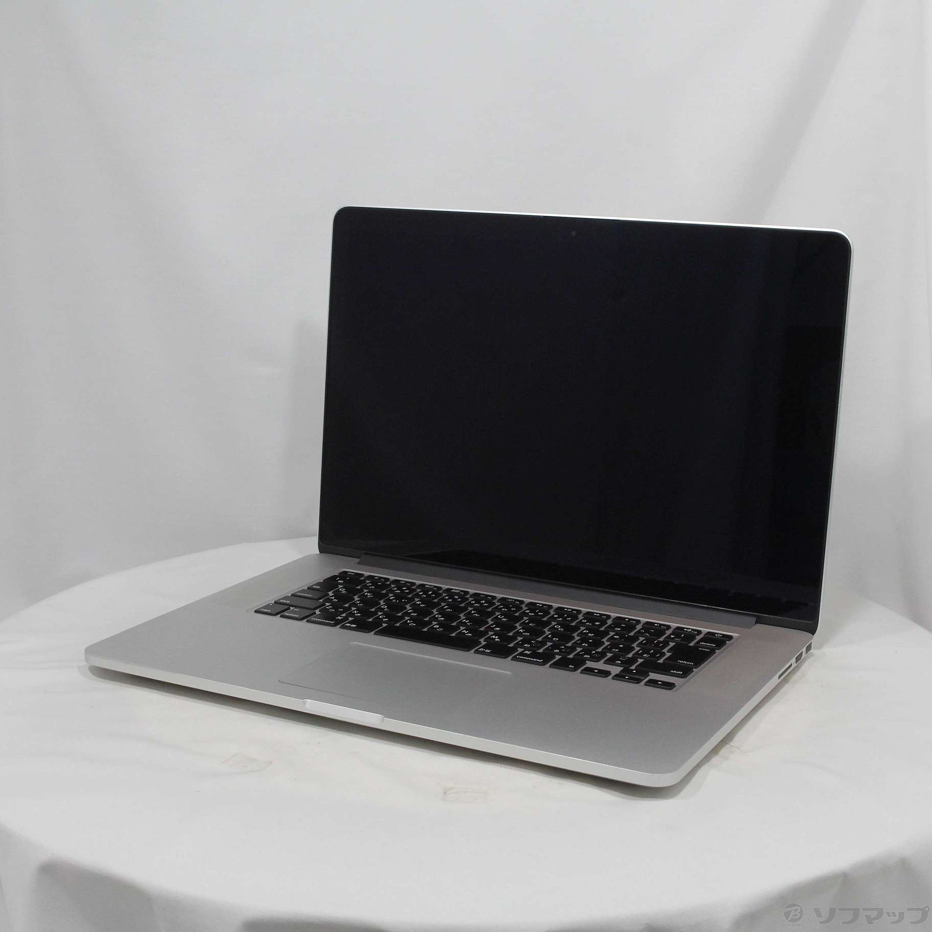 〔中古品（難あり）〕 MacBook Pro 15-inch Mid 2015 MJLQ2J／A Core_i7 2.8GHz 16GB  SSD512GB 〔OS無し〕