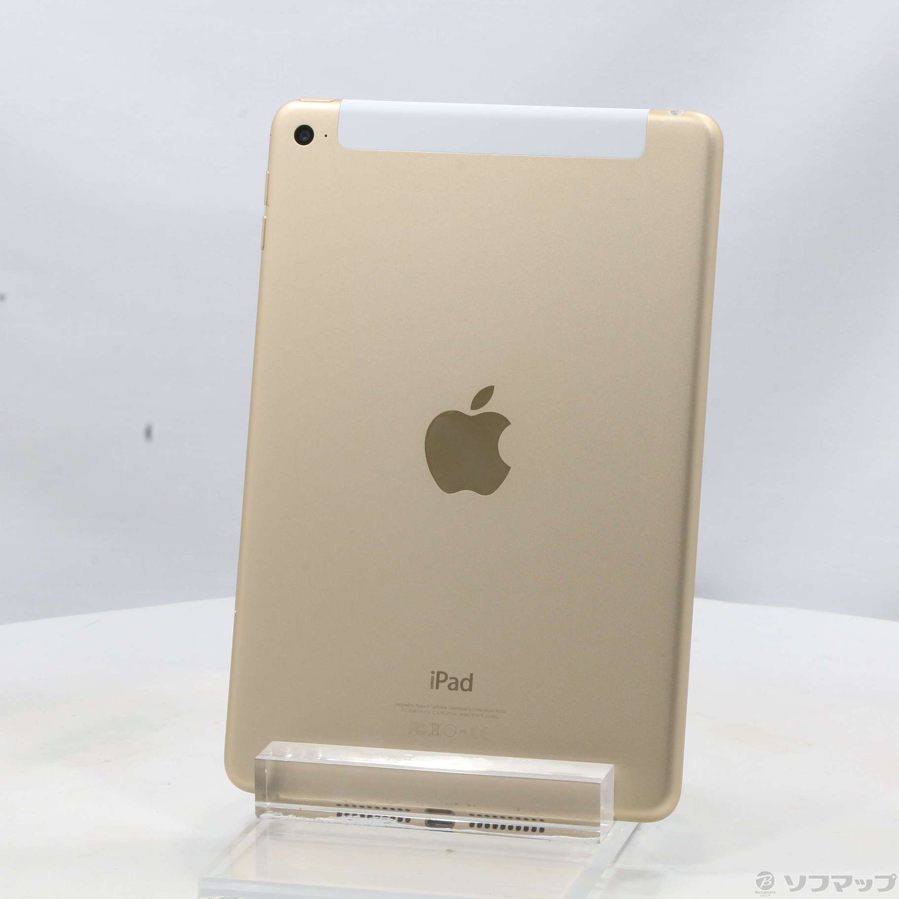 中古】iPad mini 4 128GB ゴールド MK782J／A docomoロック解除SIM