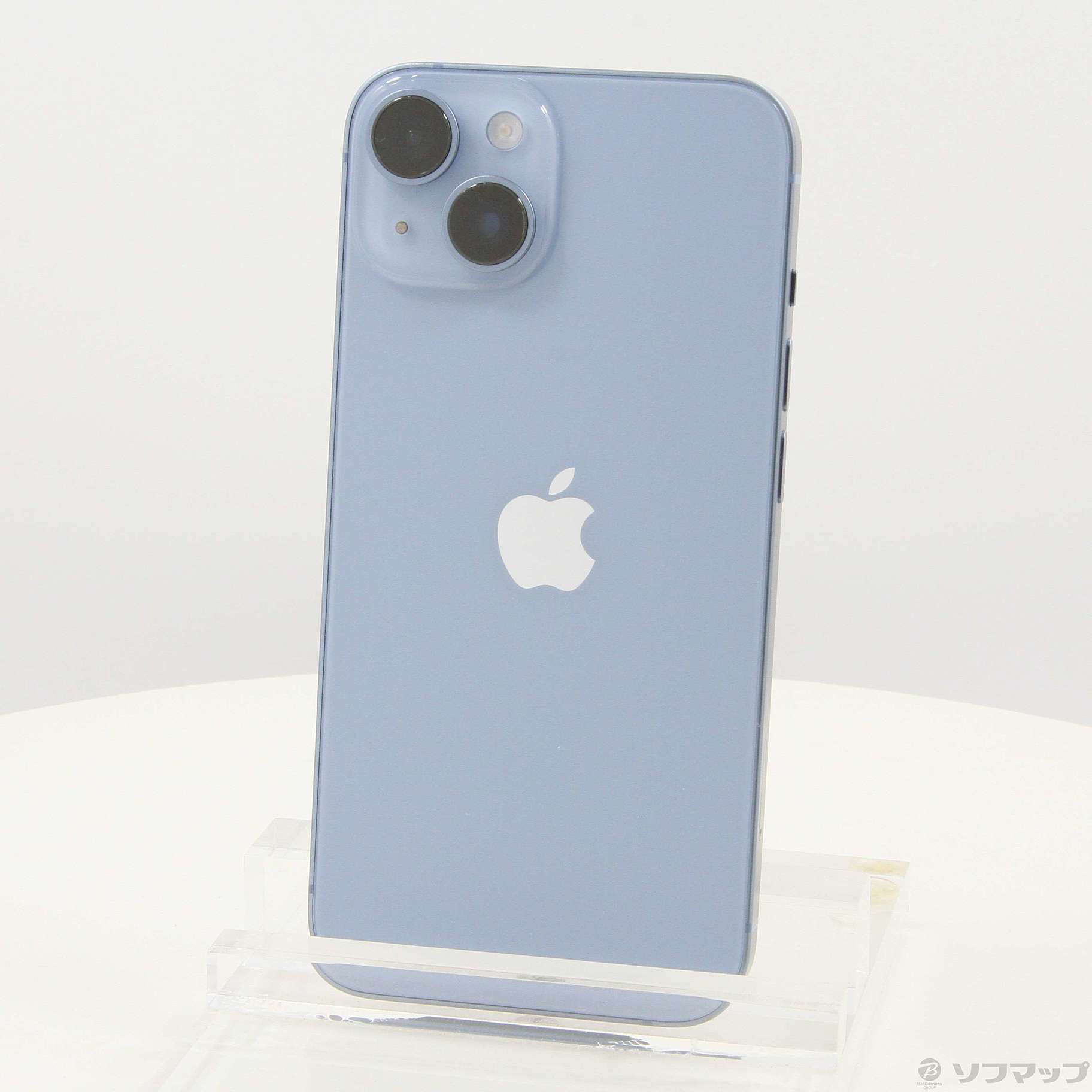 中古】iPhone14 128GB ブルー MPVJ3J／A SIMフリー [2133047990800