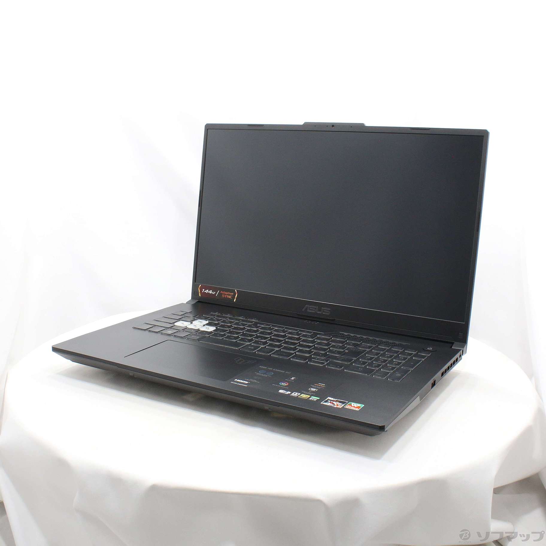 中古】TUF Gaming A17 FA707RM FA707RM-R76R3060BY メカグレー 